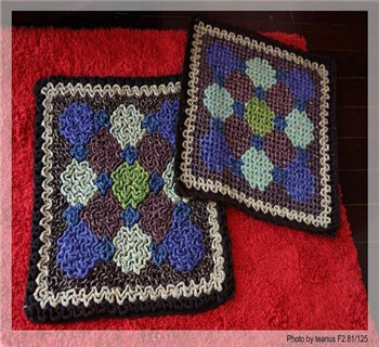 旧毛线织地毯的视频  毛线地毯的编织方法