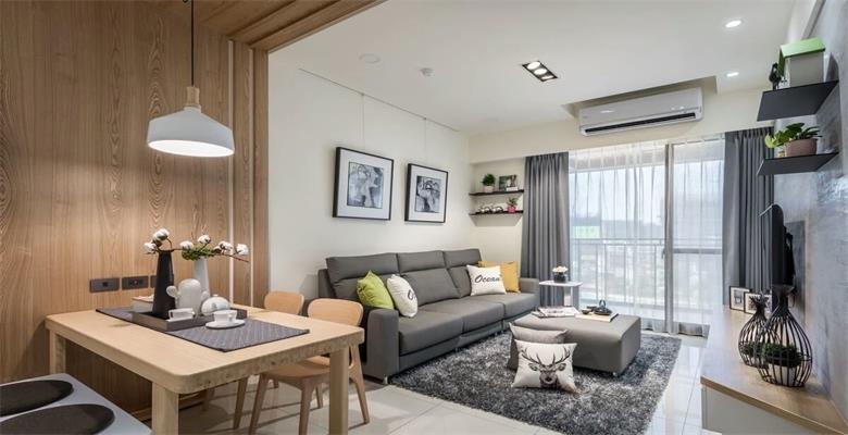 对付户型层高低的装修法