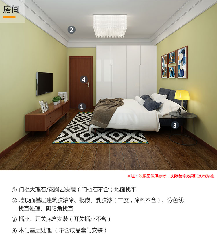 卧室刷可可蛋奶墙面效果怎么样？打造温馨质感家居空间