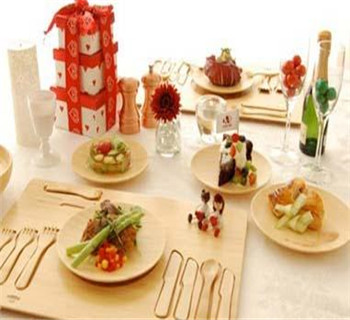 餐桌餐具摆放图片  餐桌摆台餐具顺序