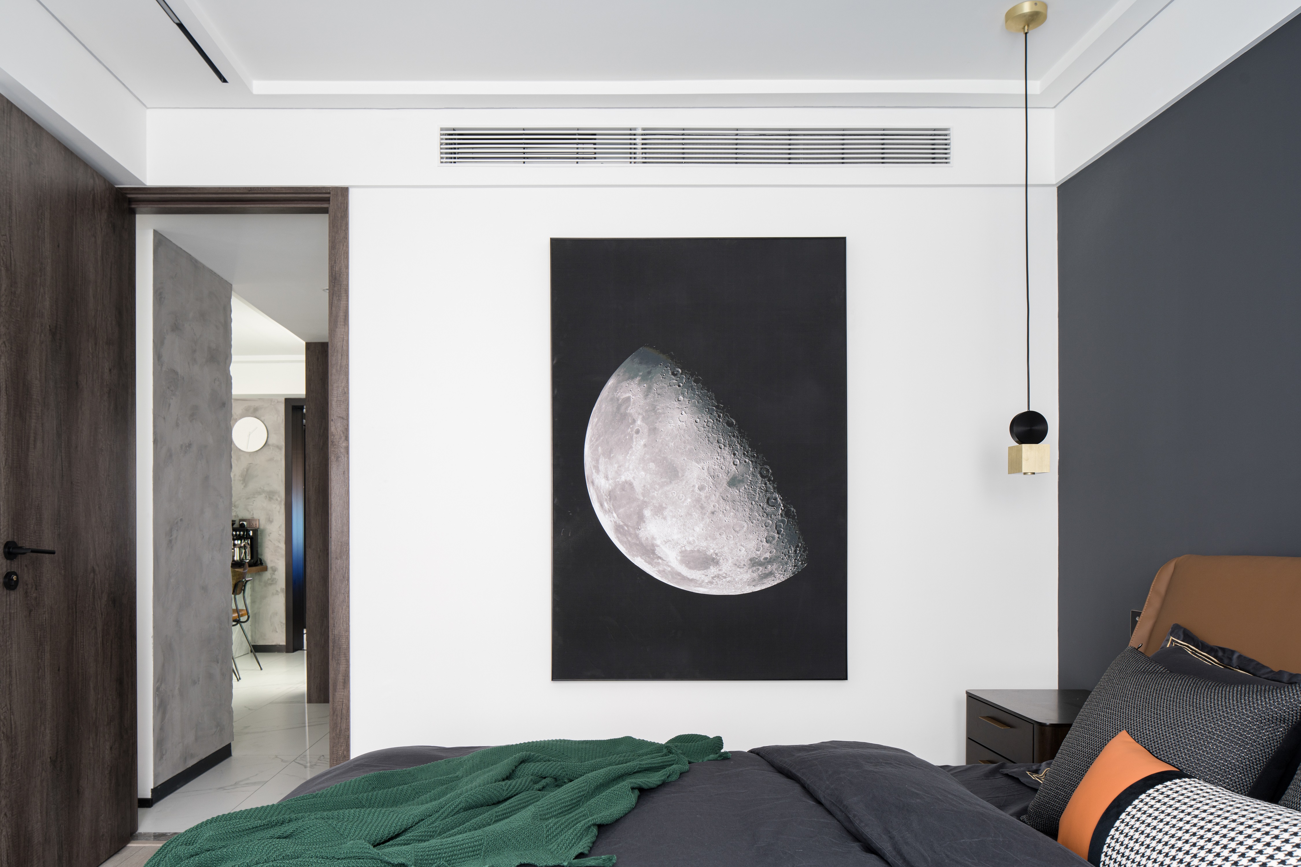 月牙色效果图：打造优雅迷人的家装风格