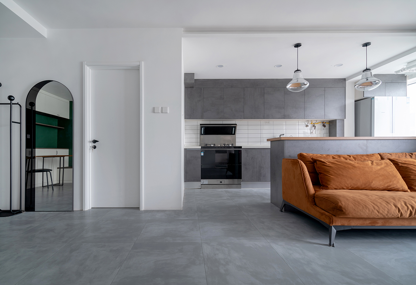 灰色瓷砖装修效果图片大全，空间美学新体验