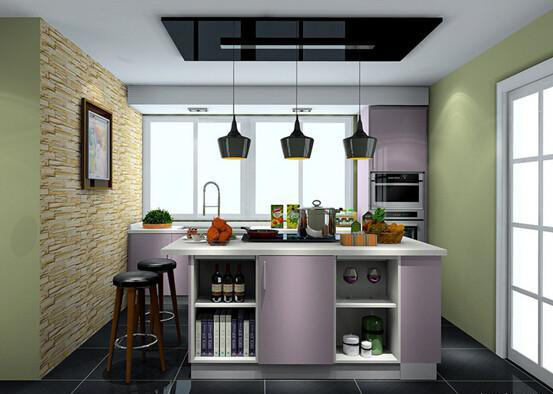  辣妈最爱的厨房设计 时尚才是硬道理！