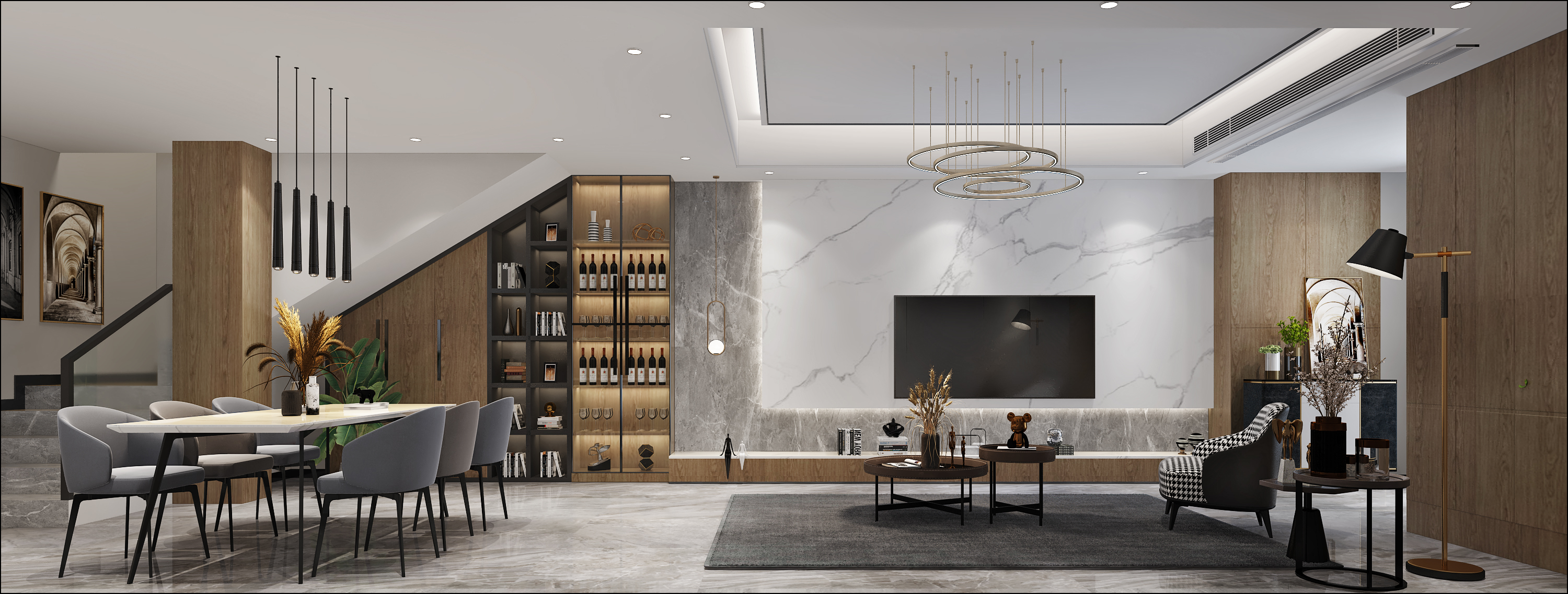 红酒吧台效果图设计与灵感指南