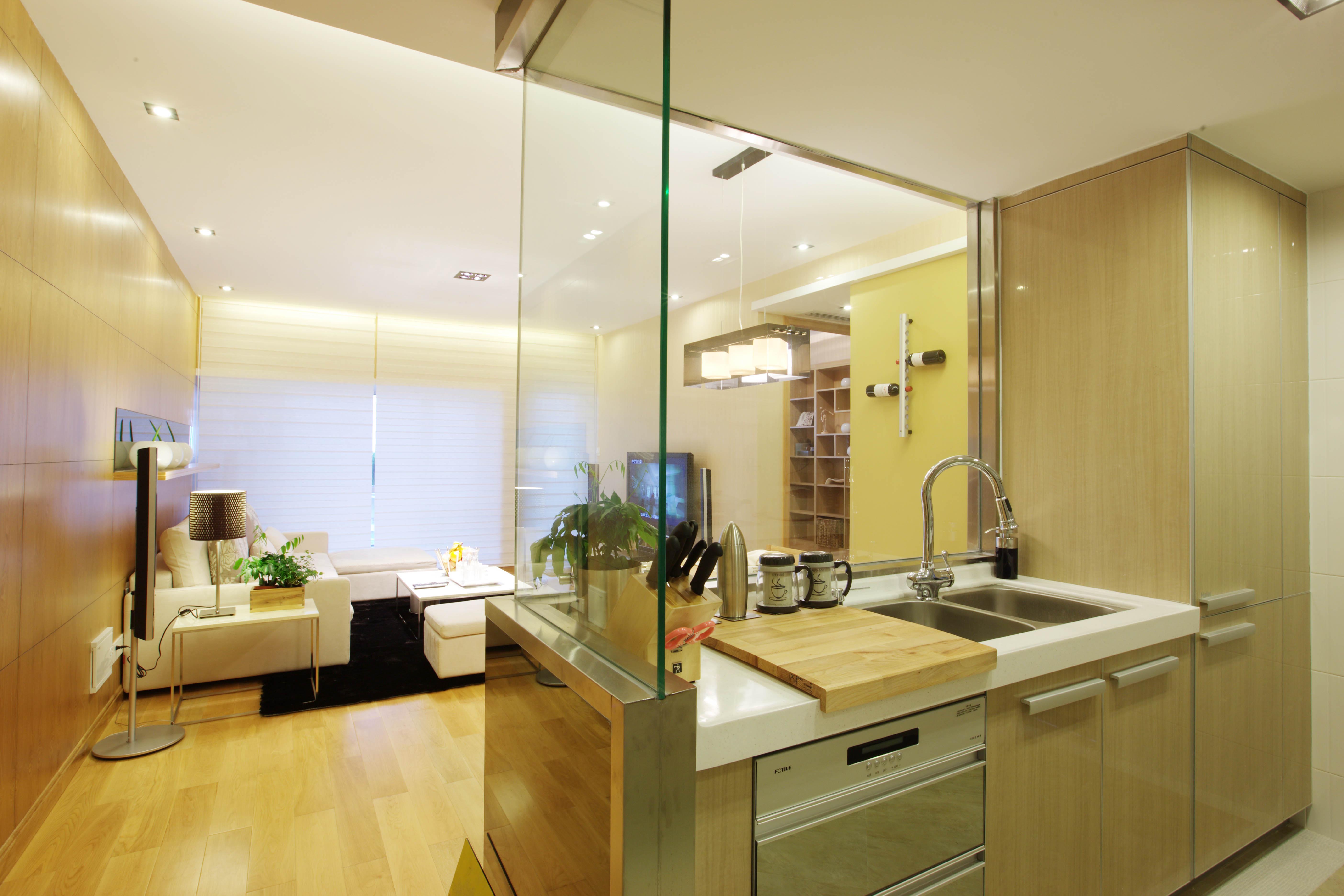 一半厨房一半卫生间设计效果图与灵感指南