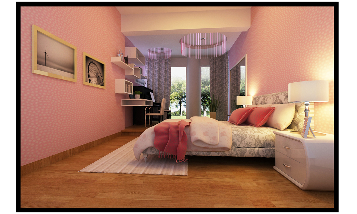 如何打造舒适实用的卧室塑胶地板效果图