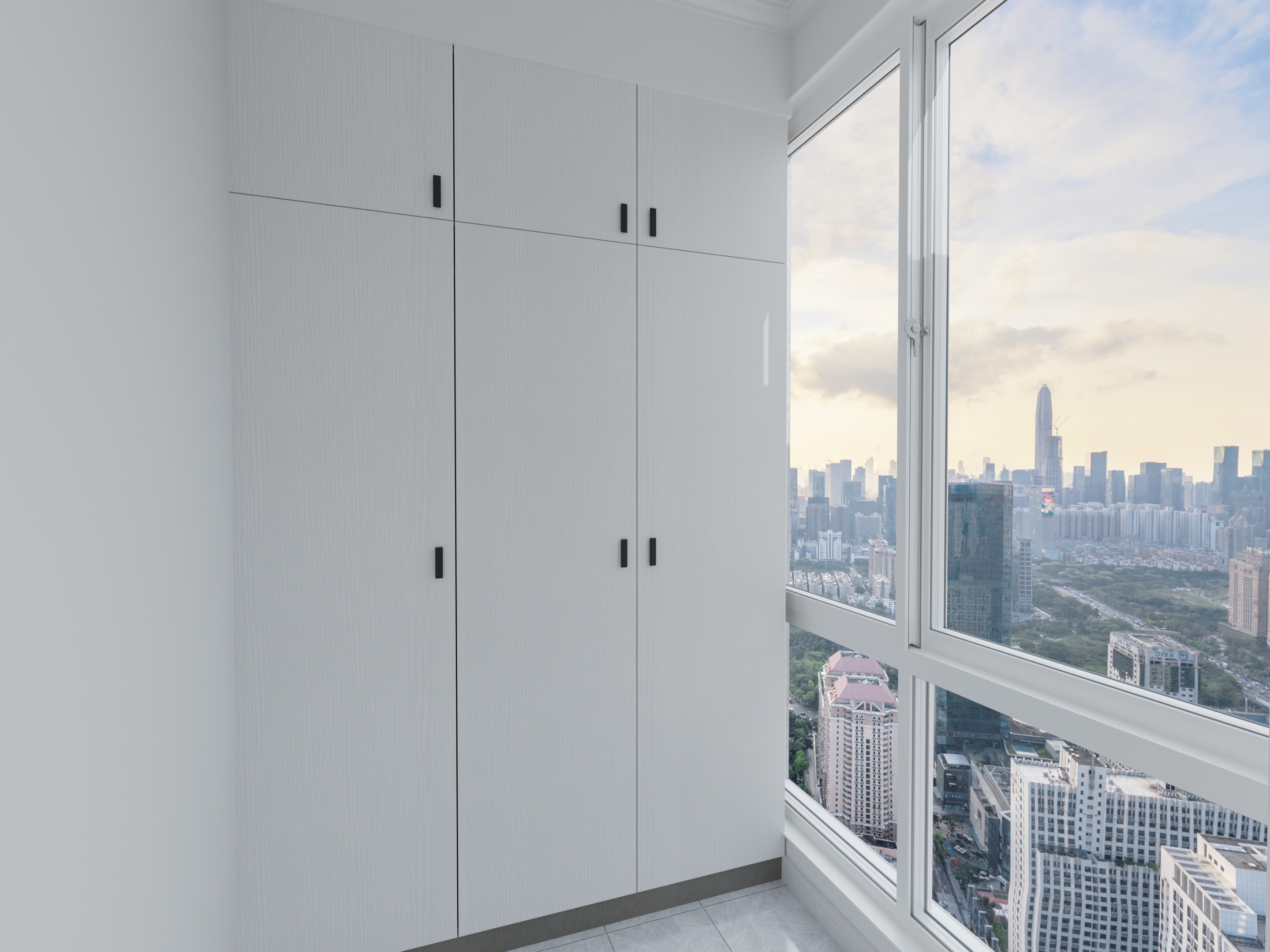 用万能角钢打造实用又美观的衣柜效果图