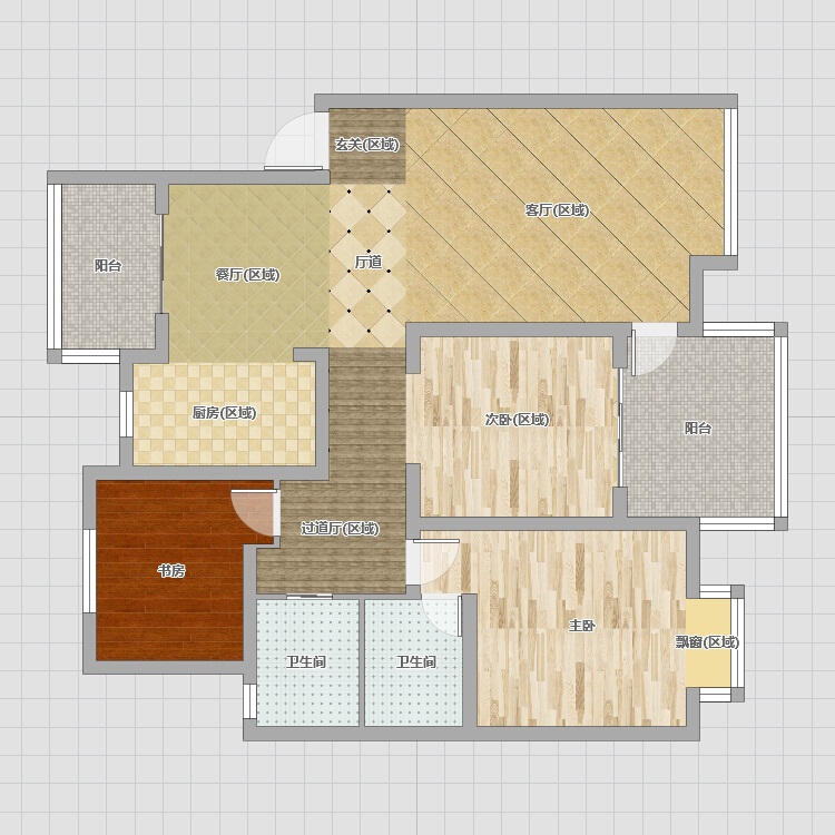 毛坯房不装修入住的实景图和实用建议