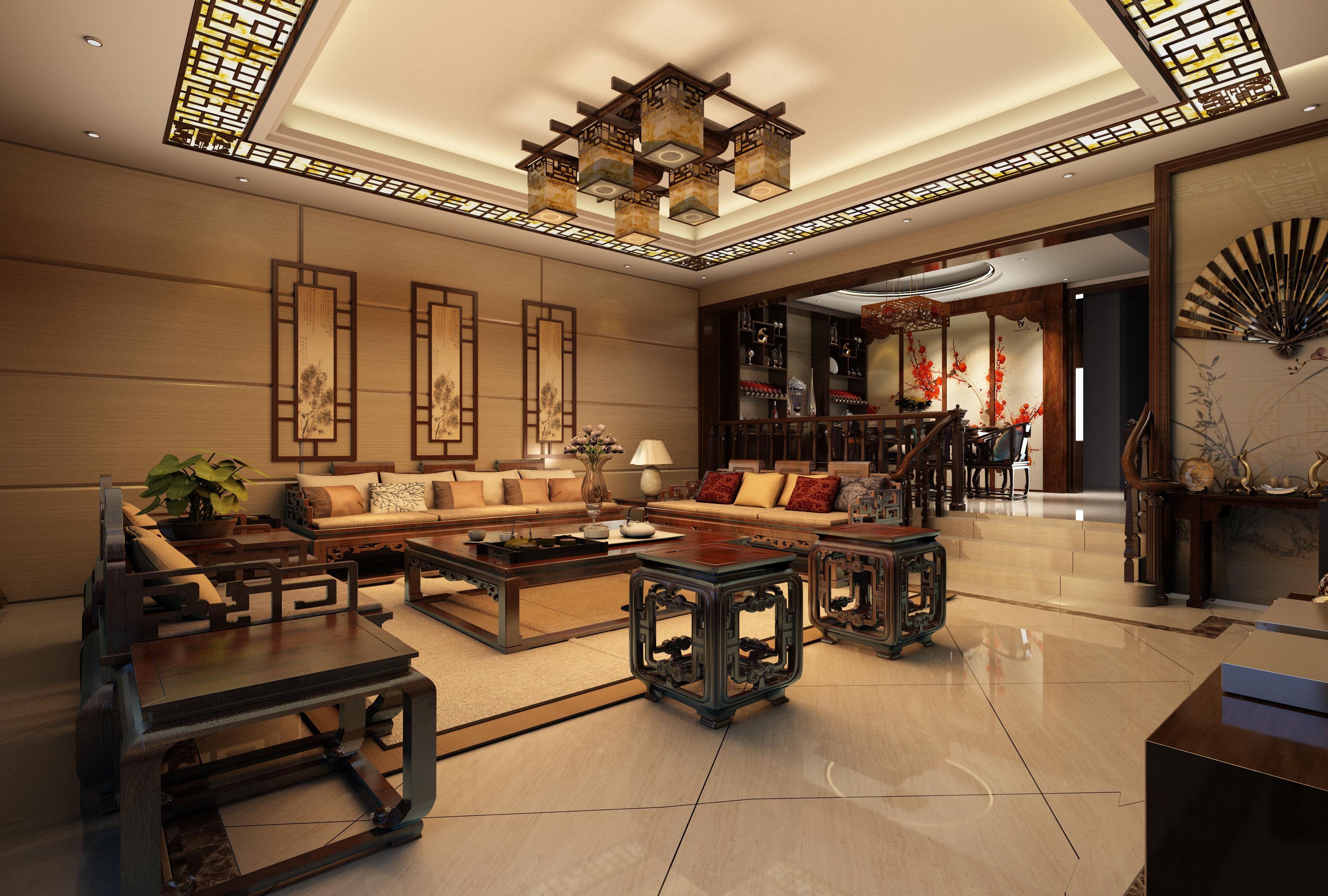 二层楼一楼客厅放八仙桌效果图——设计灵感和布置技巧