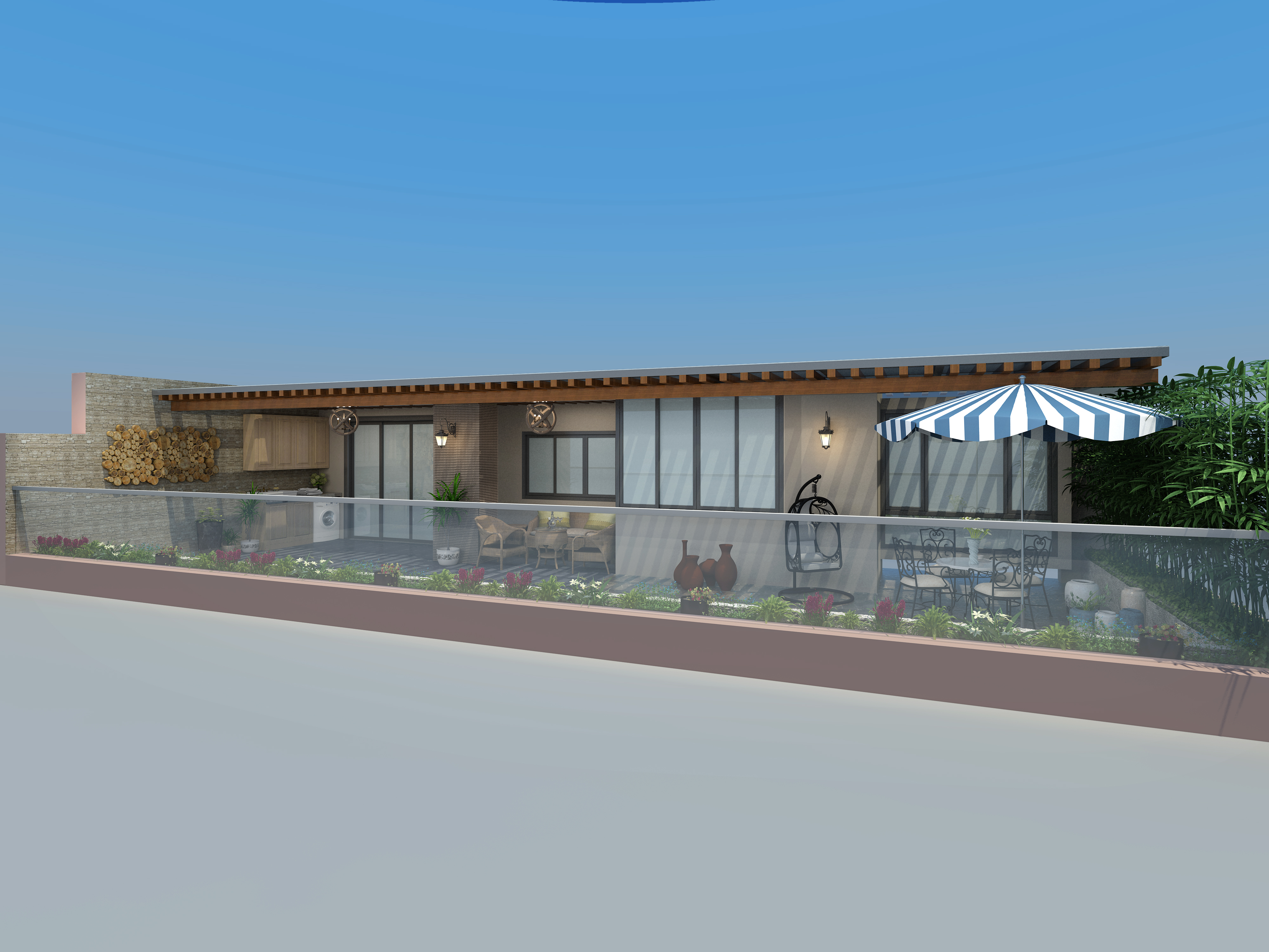 警务室外观设计效果图精选：提升安全与视觉体验