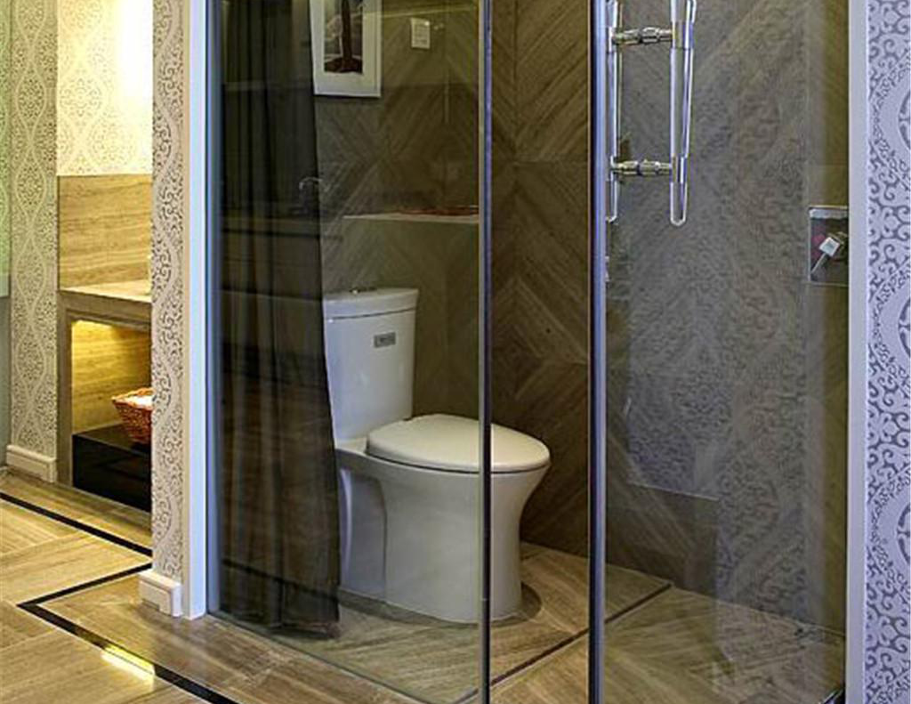 浴室防水门帘效果图精选指南,让家装更实用