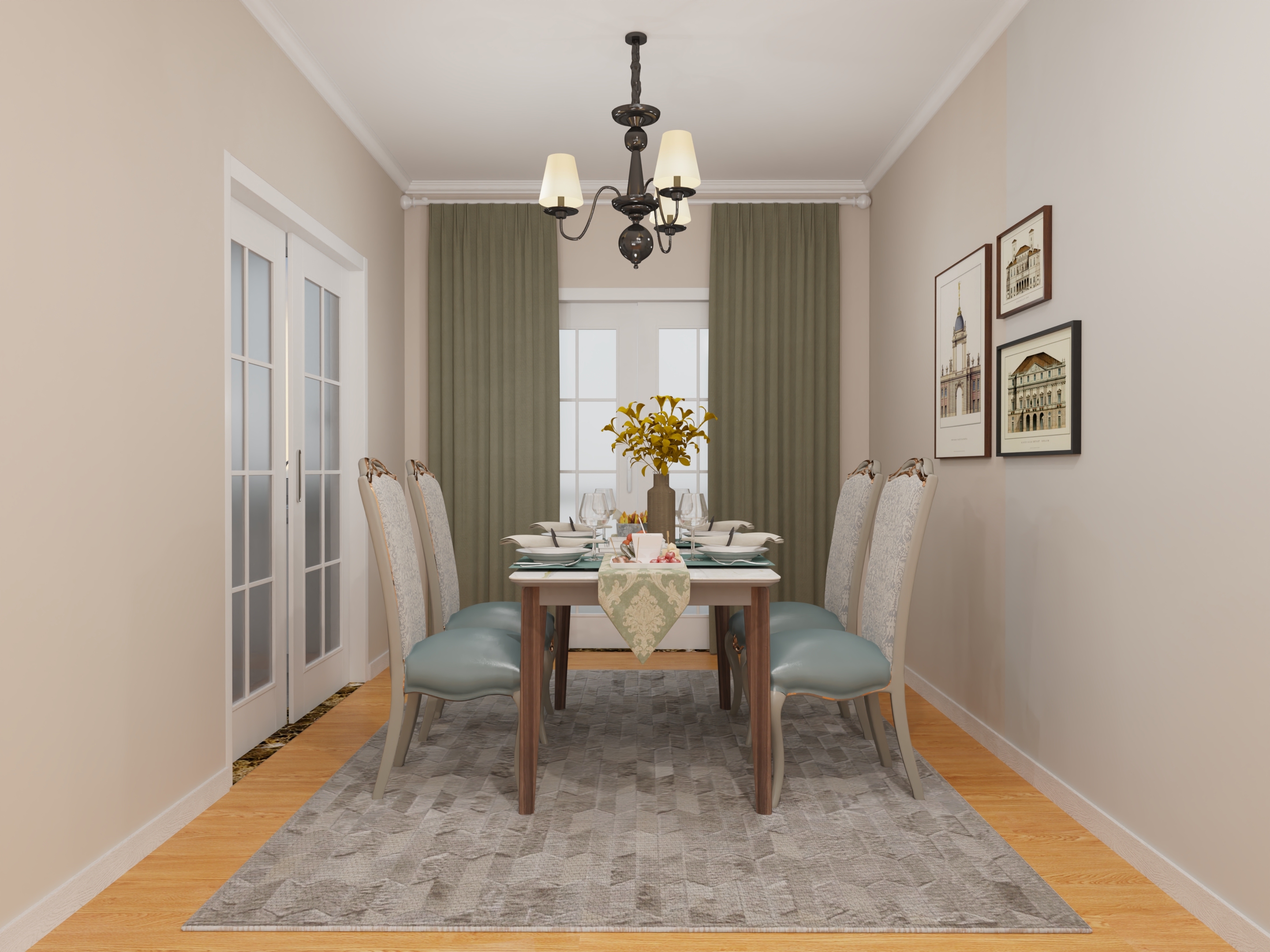 美式复古餐厅装修效果图：设计灵感与实用案例