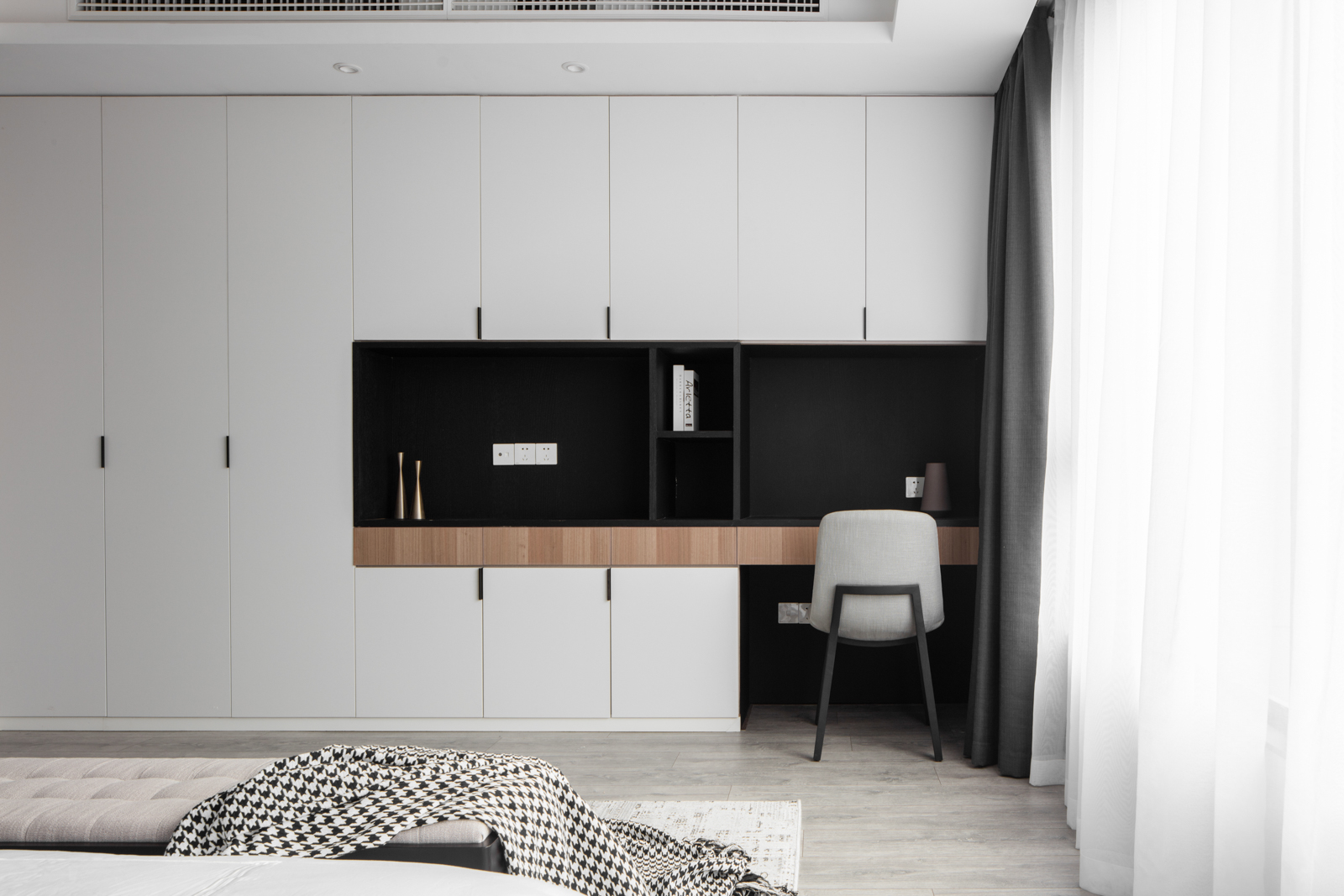 攴边柜简约装修效果图精选，提升空间美感与功能