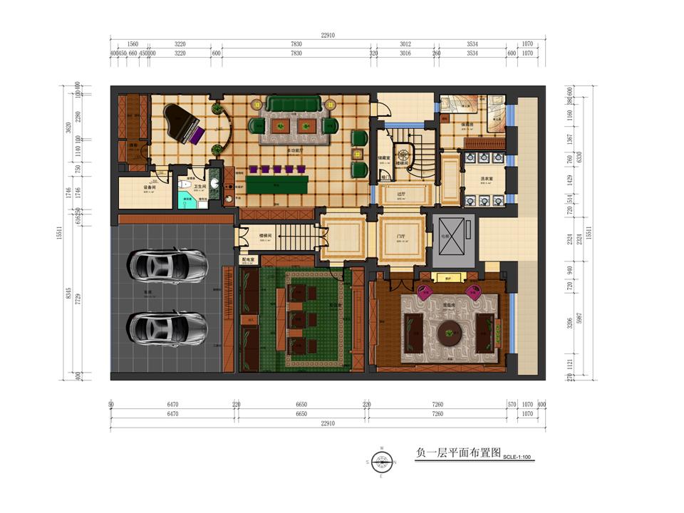 半截瓦房半截草户型图设计解析与装修指南