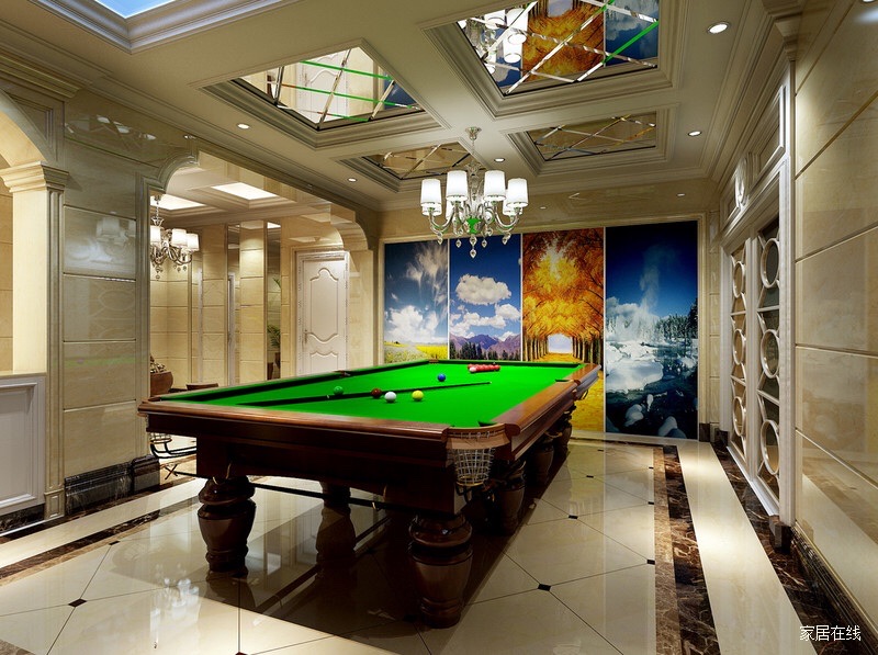 景东锦屏镇战云台球俱乐部装修设计指南