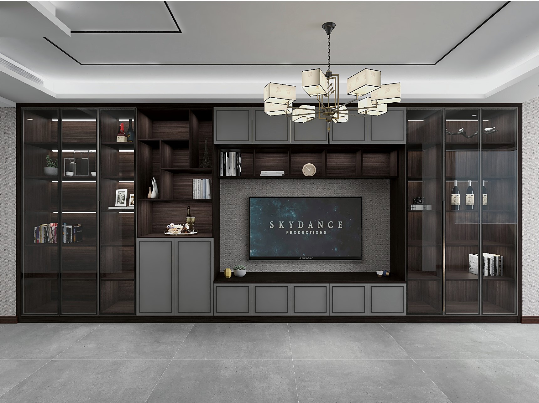 奢侈品展柜效果图欣赏与设计解析