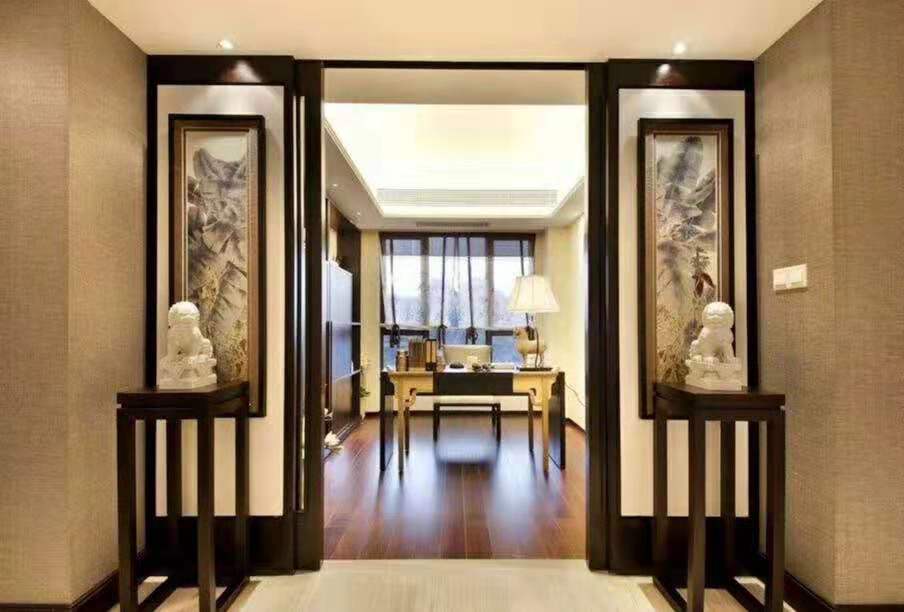 中式屏风隔断墙设计与灵感图片