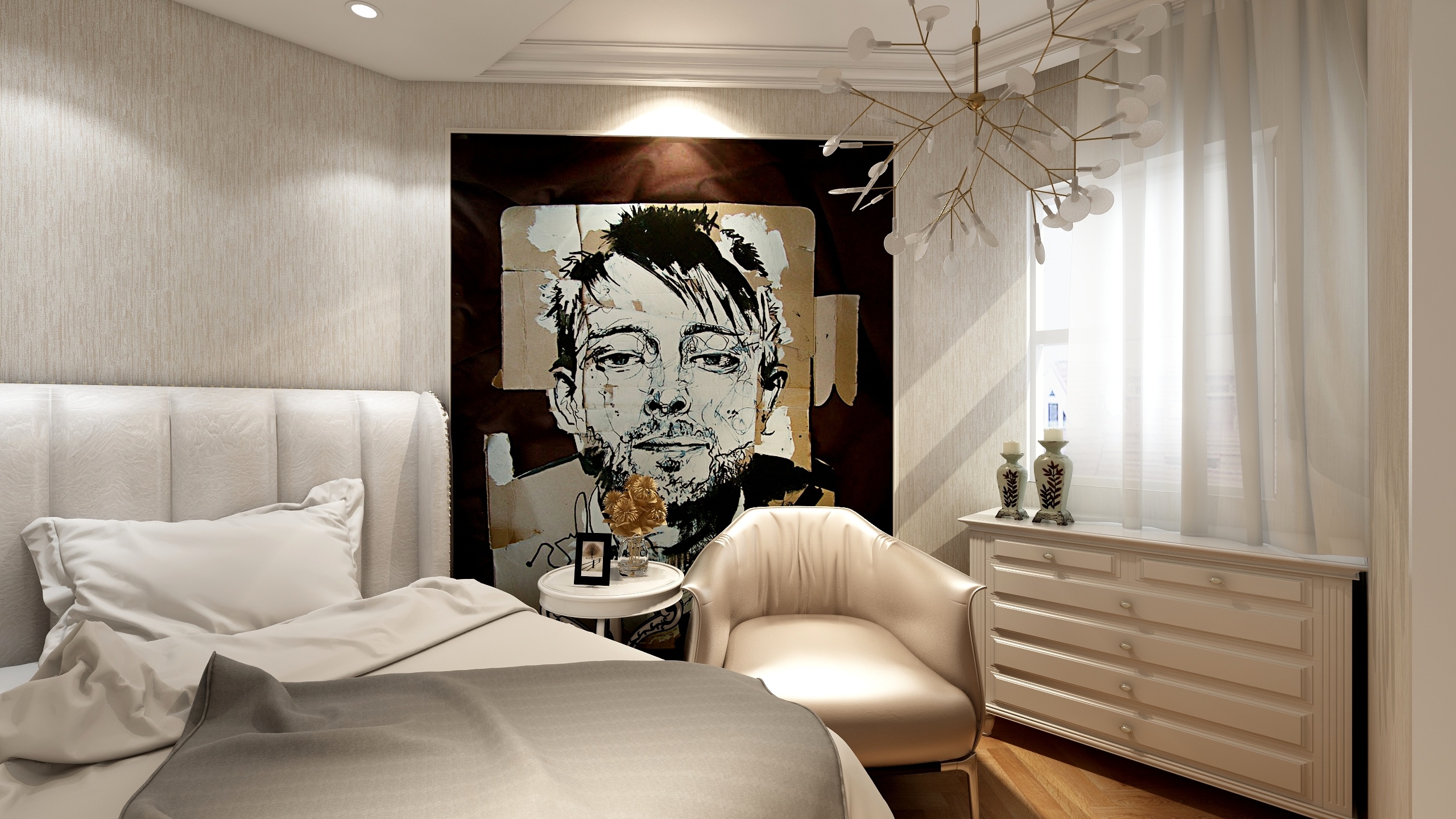 酒店艺术背景墙效果图设计灵感与解决方案