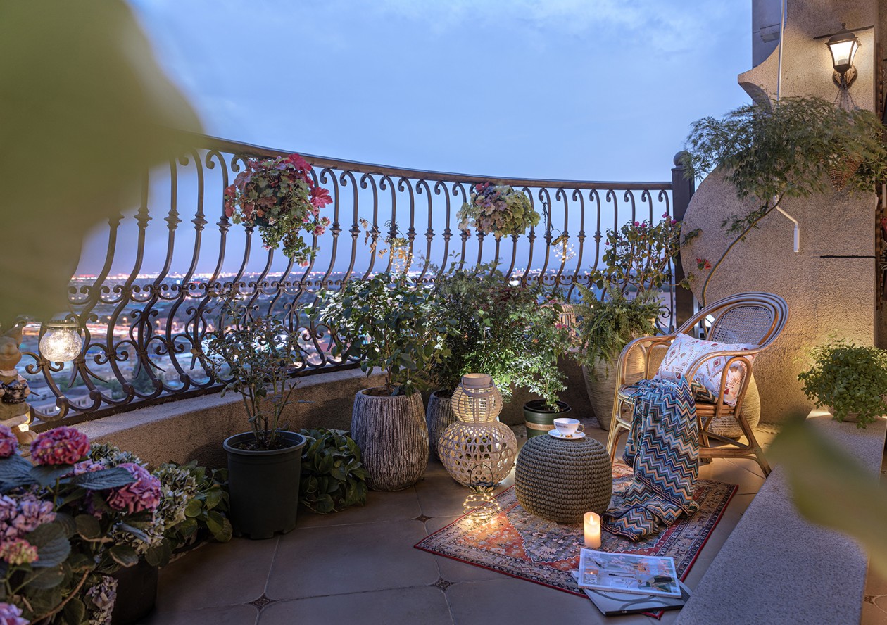 阳台水景设计效果图分享及创意方案