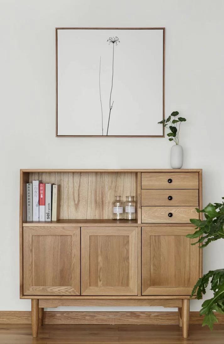 攴边柜简约装修效果图精选，提升空间美感与功能