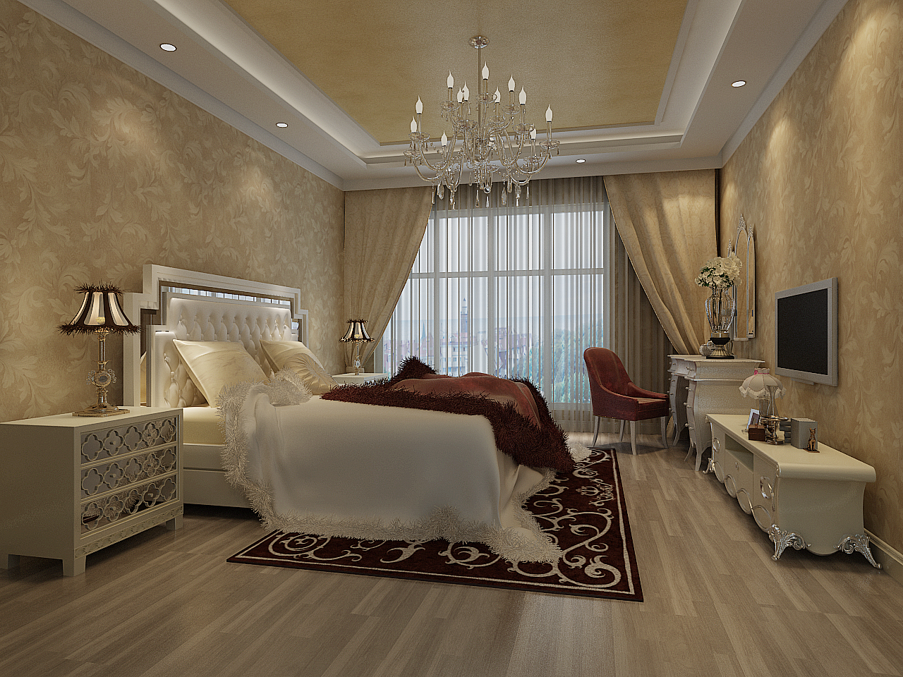 胡桃木色与灰色搭配效果图的灵感设计