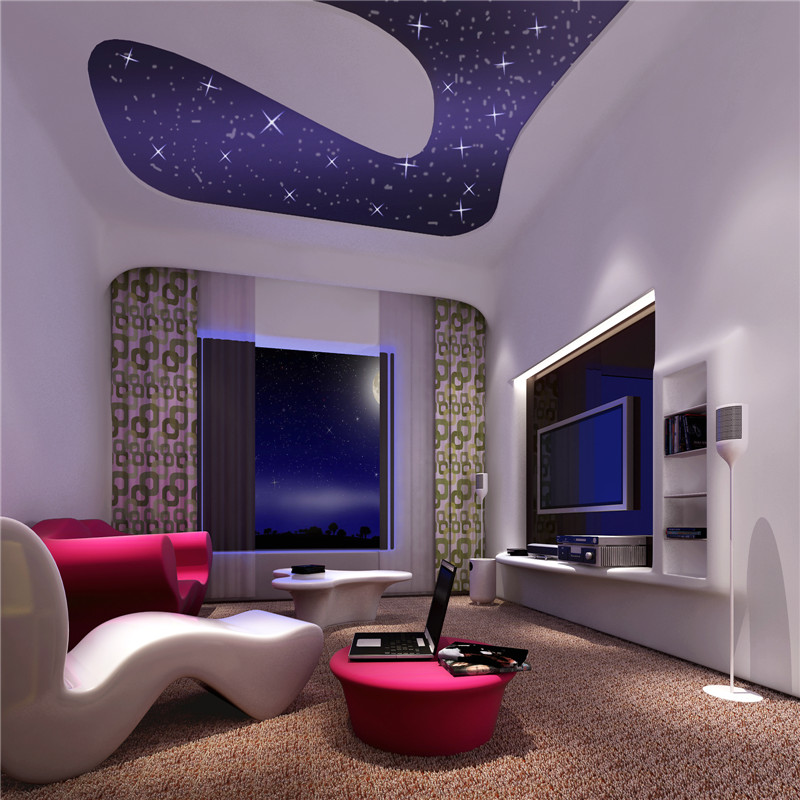 星空墙壁效果图——打造梦幻家居空间的灵感指南