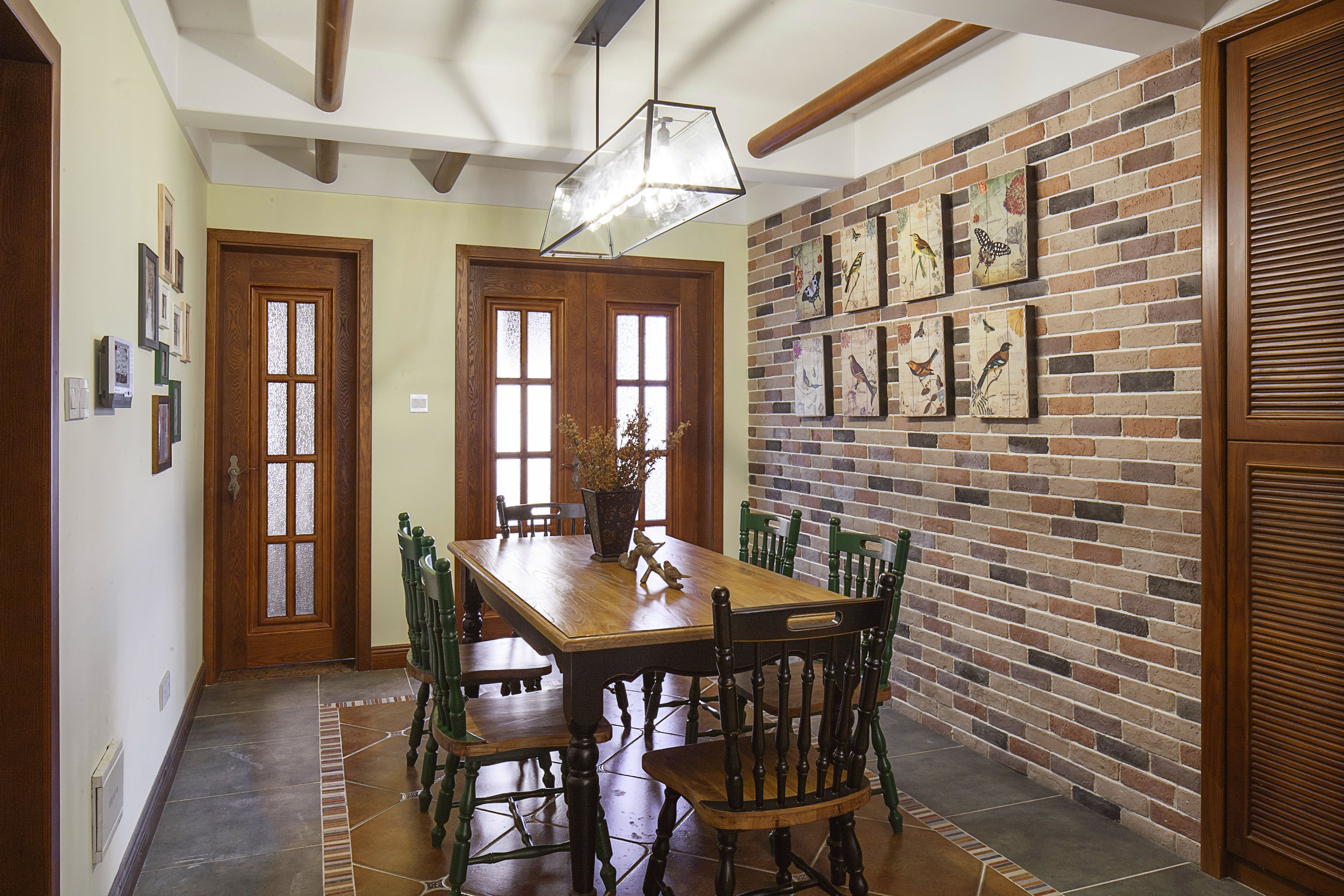 青砖照壁效果图赏析与设计灵感