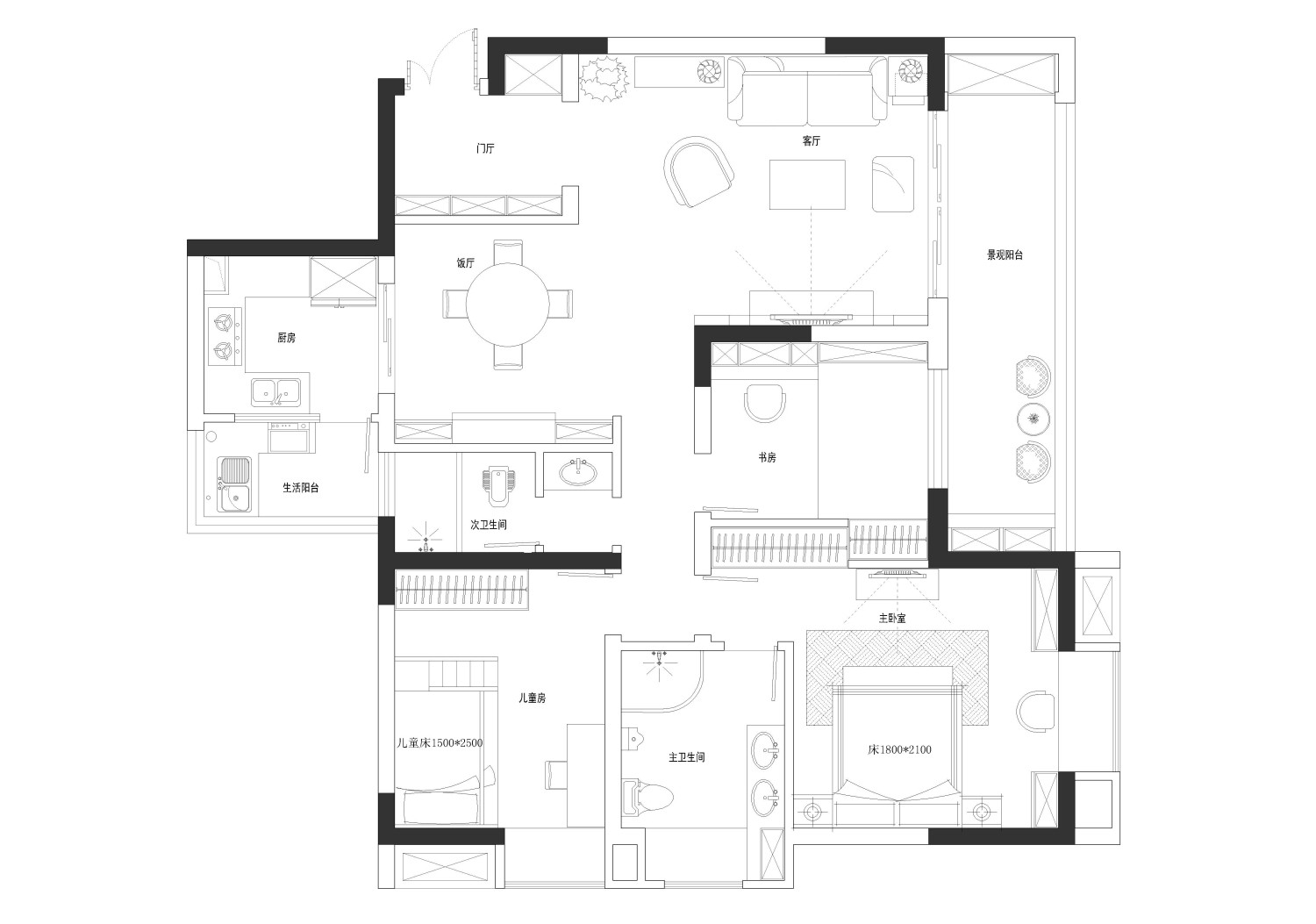 小一层别墅户型图设计灵感与实用建议
