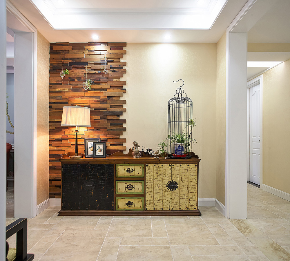 仿木纹瓷砖效果图精选，打造自然家居风格