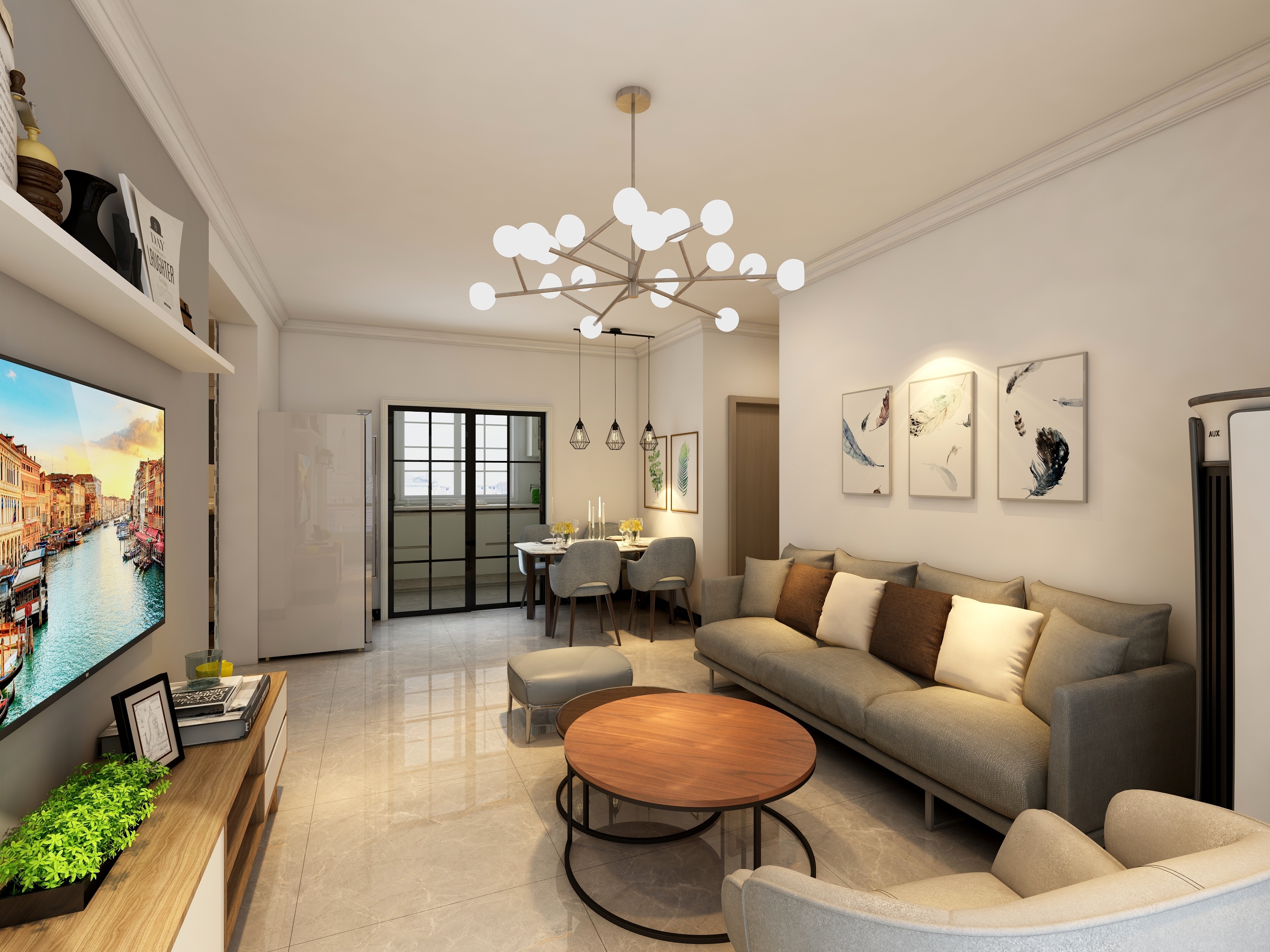 四室装修效果图：多风格实景案例与设计灵感 | 百安居