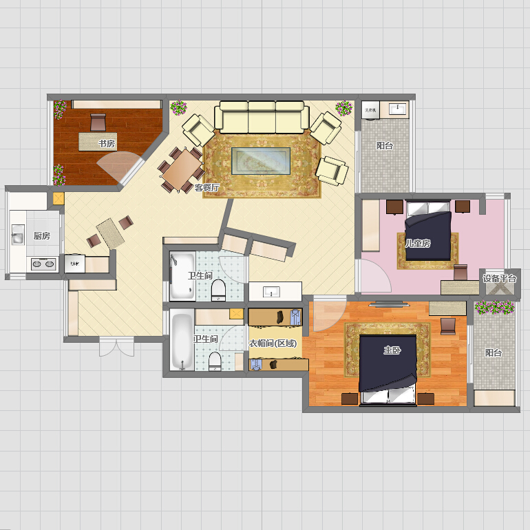 110平米三室二厅两卫装修预算全解析，打造舒适家居生活