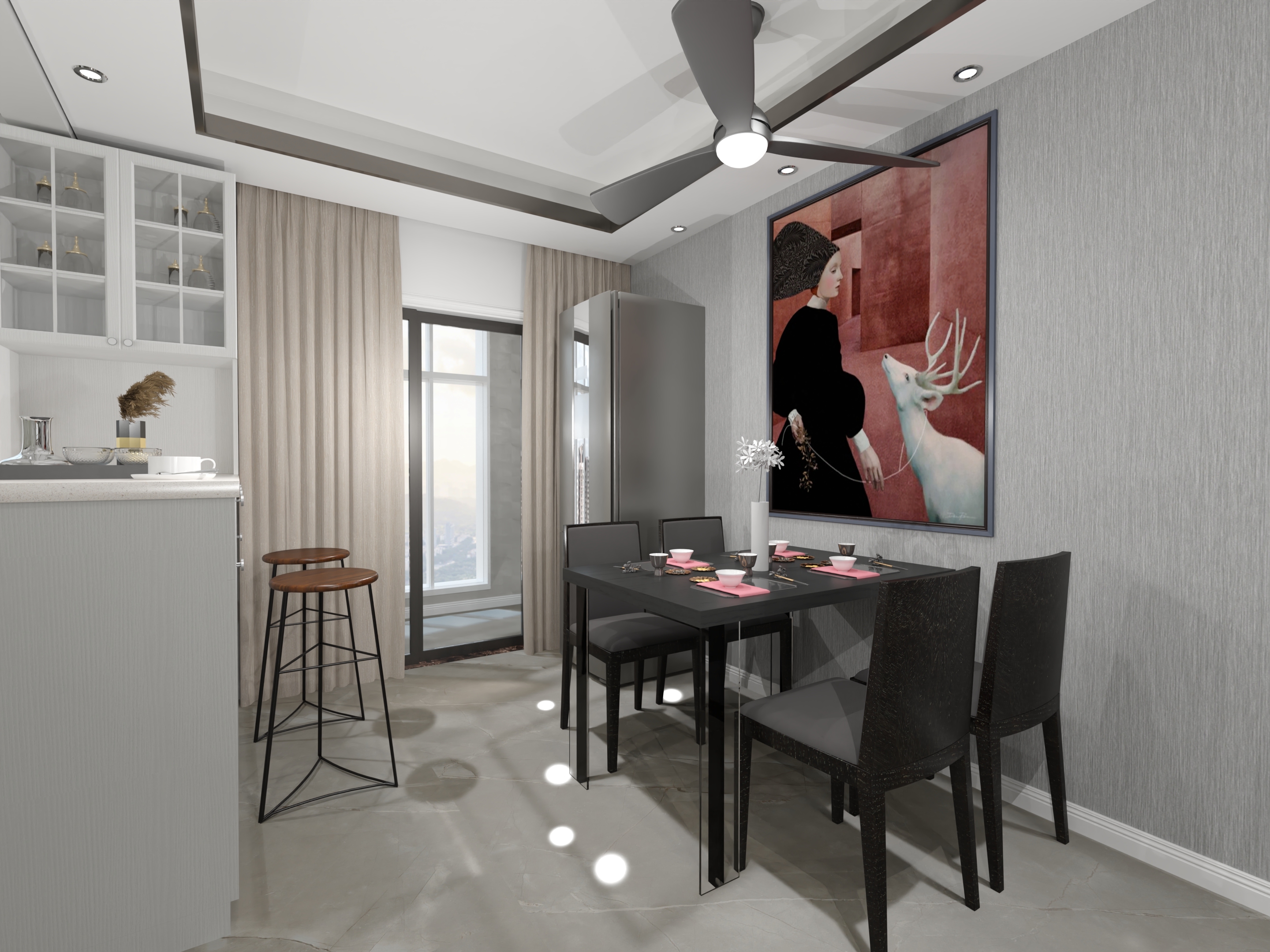 都市丽人装修效果图：打造时尚与实用并存的家居空间