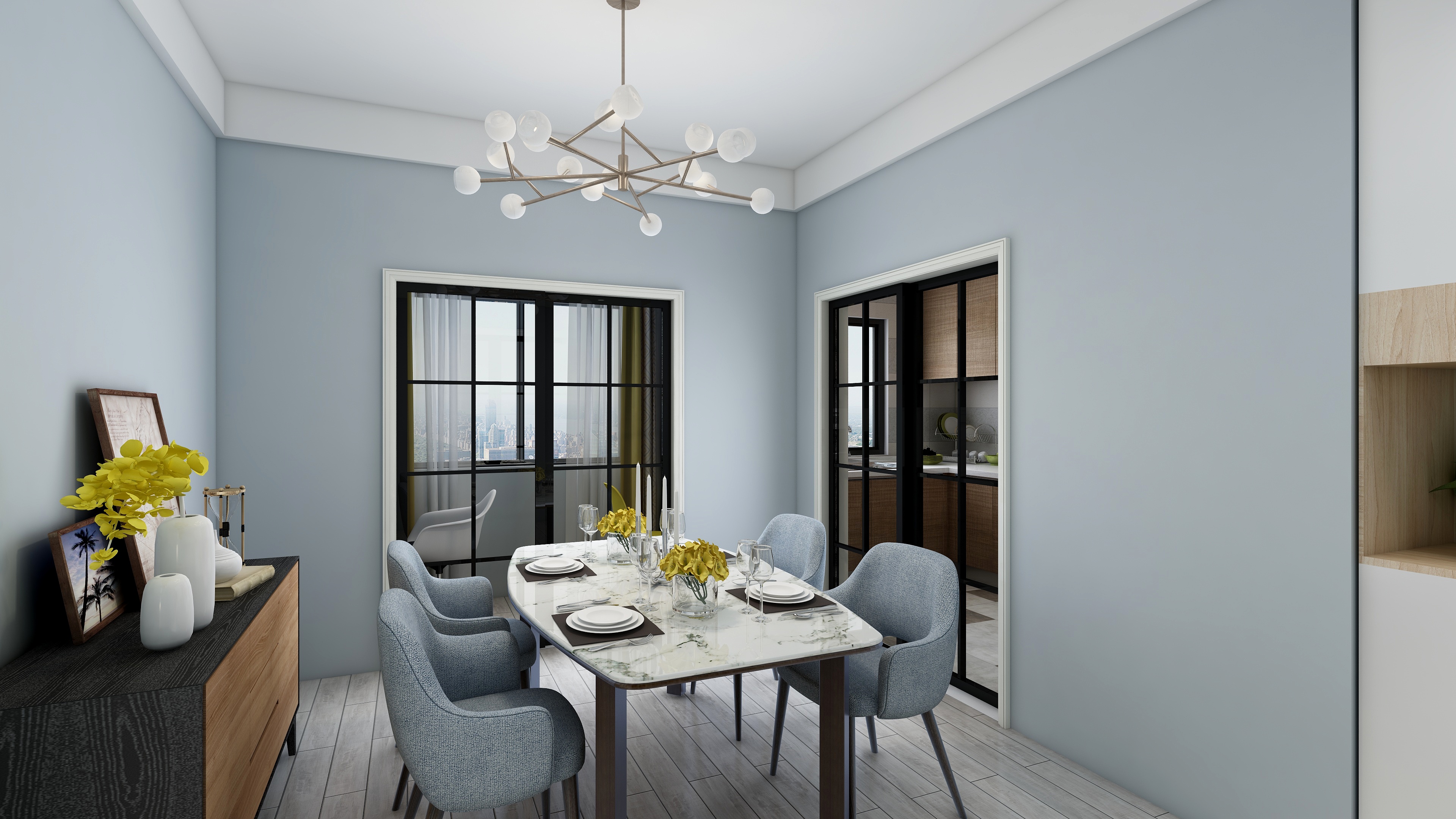 餐厅飘窗设计灵感与图片参考