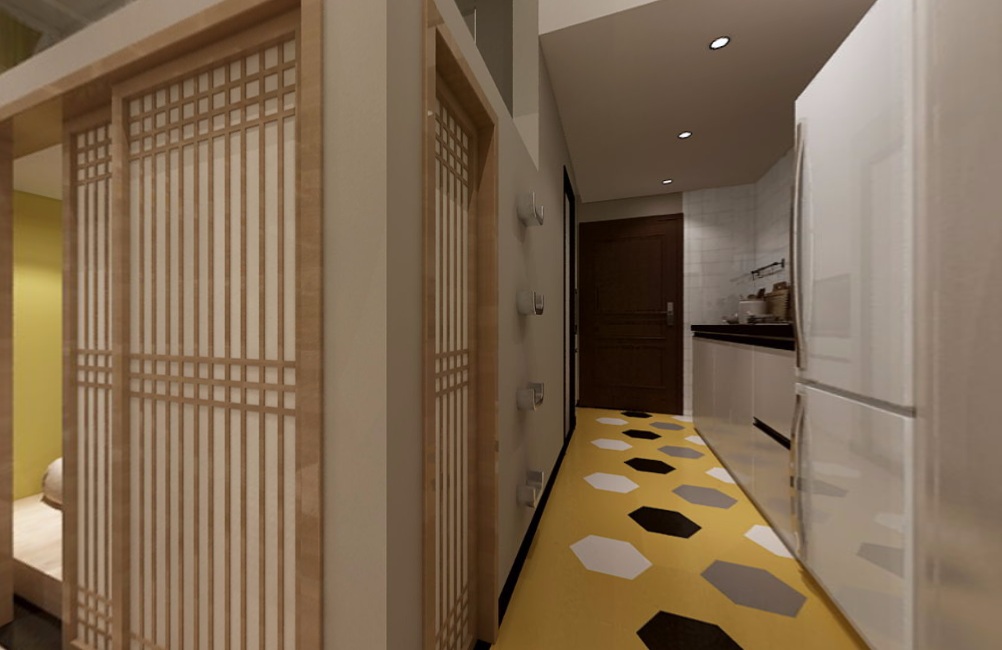 东鹏琥珀黄瓷砖效果图欣赏与设计灵感