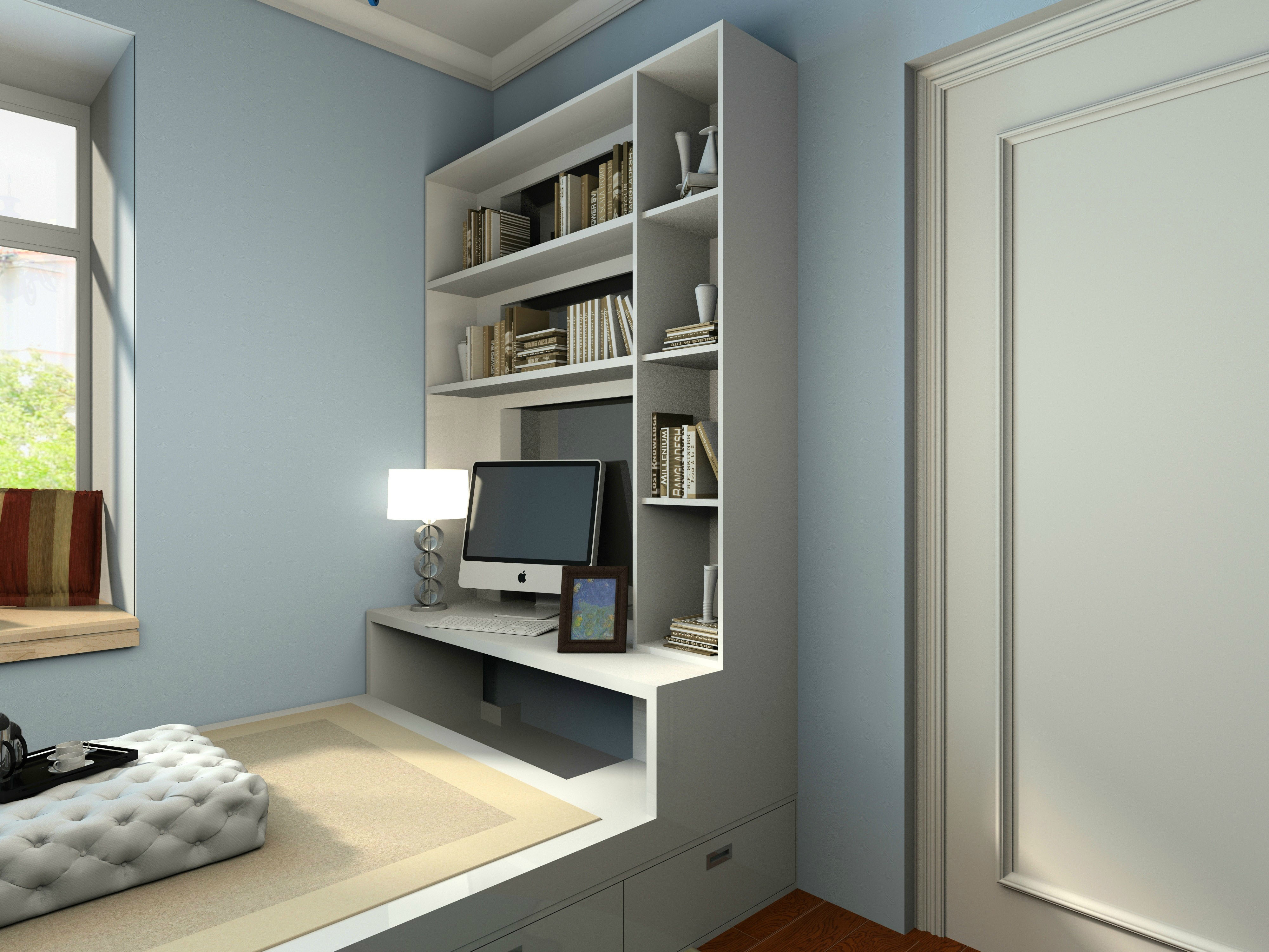 小空间卧室布局：2米宽也能舒适又美观