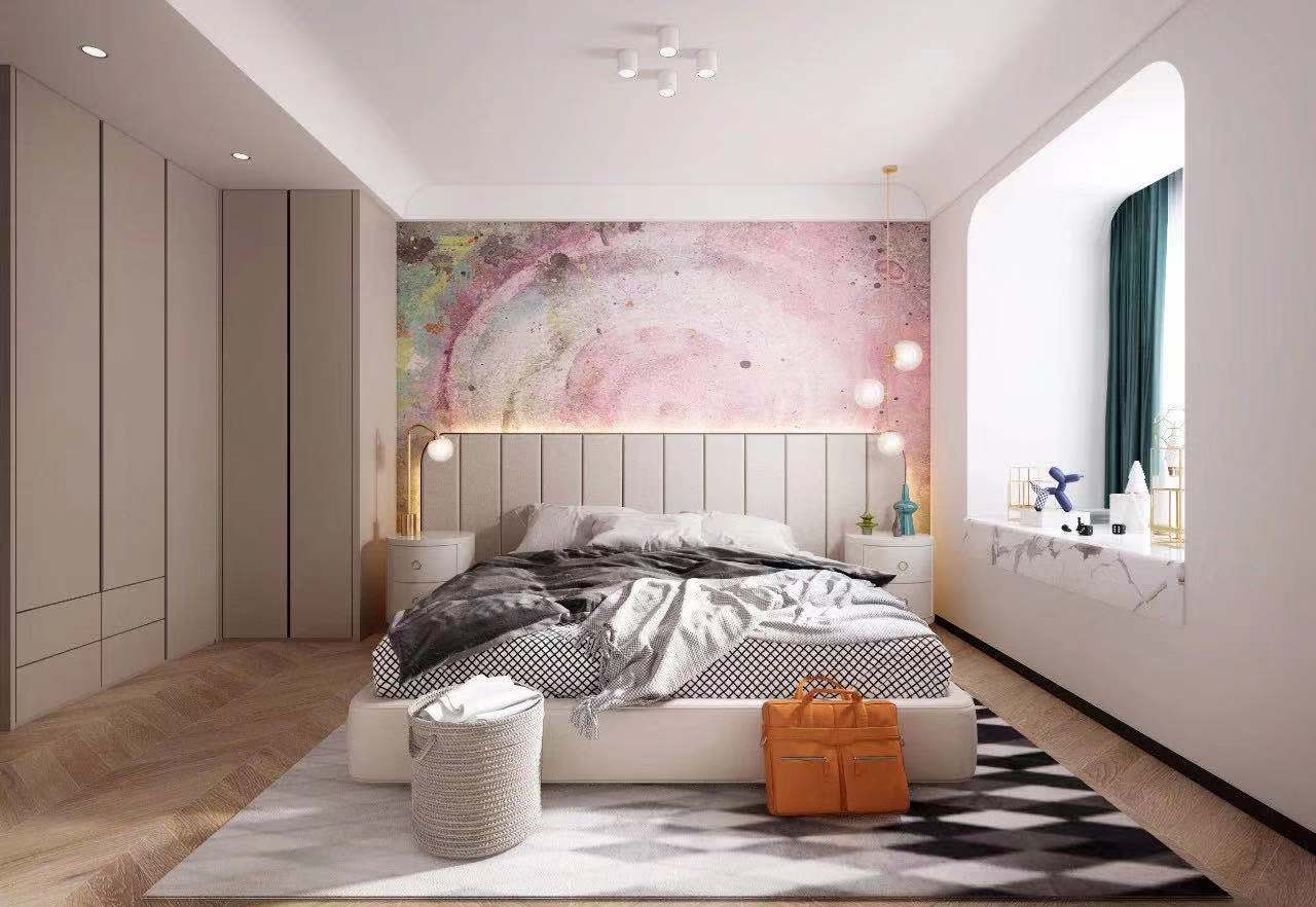 八张贴纸贴墙上的布局技巧与设计灵感