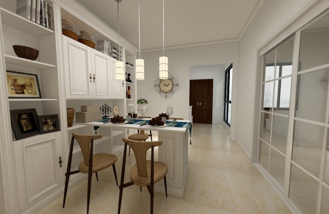 二层楼入户门与厨房完美设计方案