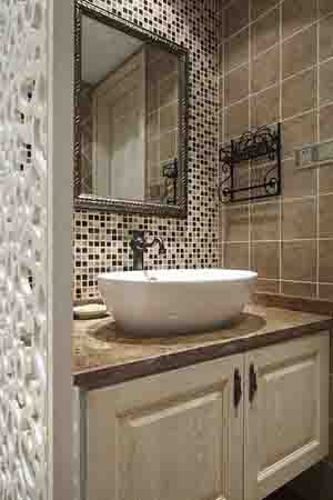 白色瓷砖搭配美缝剂设计效果图解析