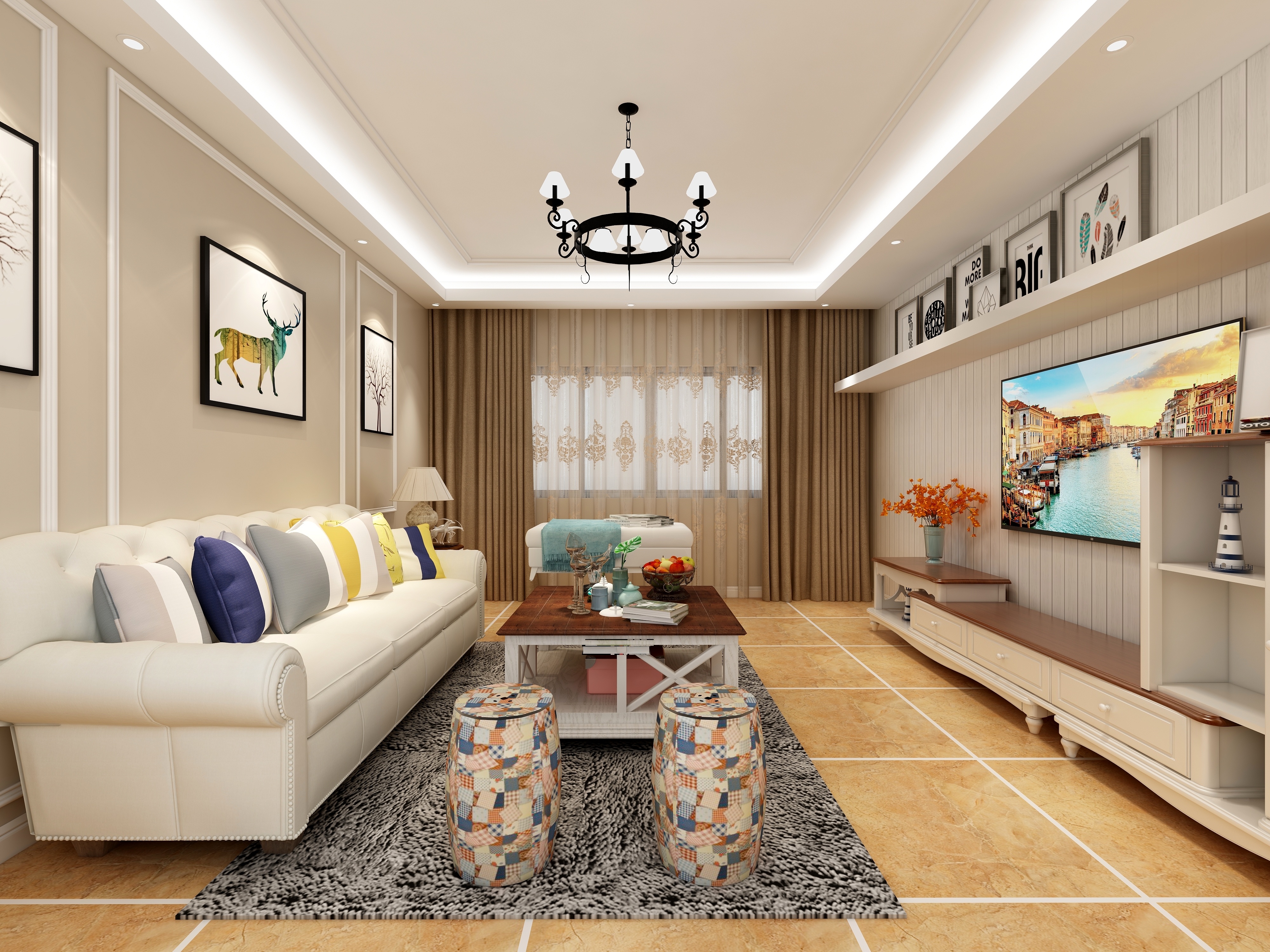 泗县三室二厅20万全款装修攻略：实用设计与省钱技巧