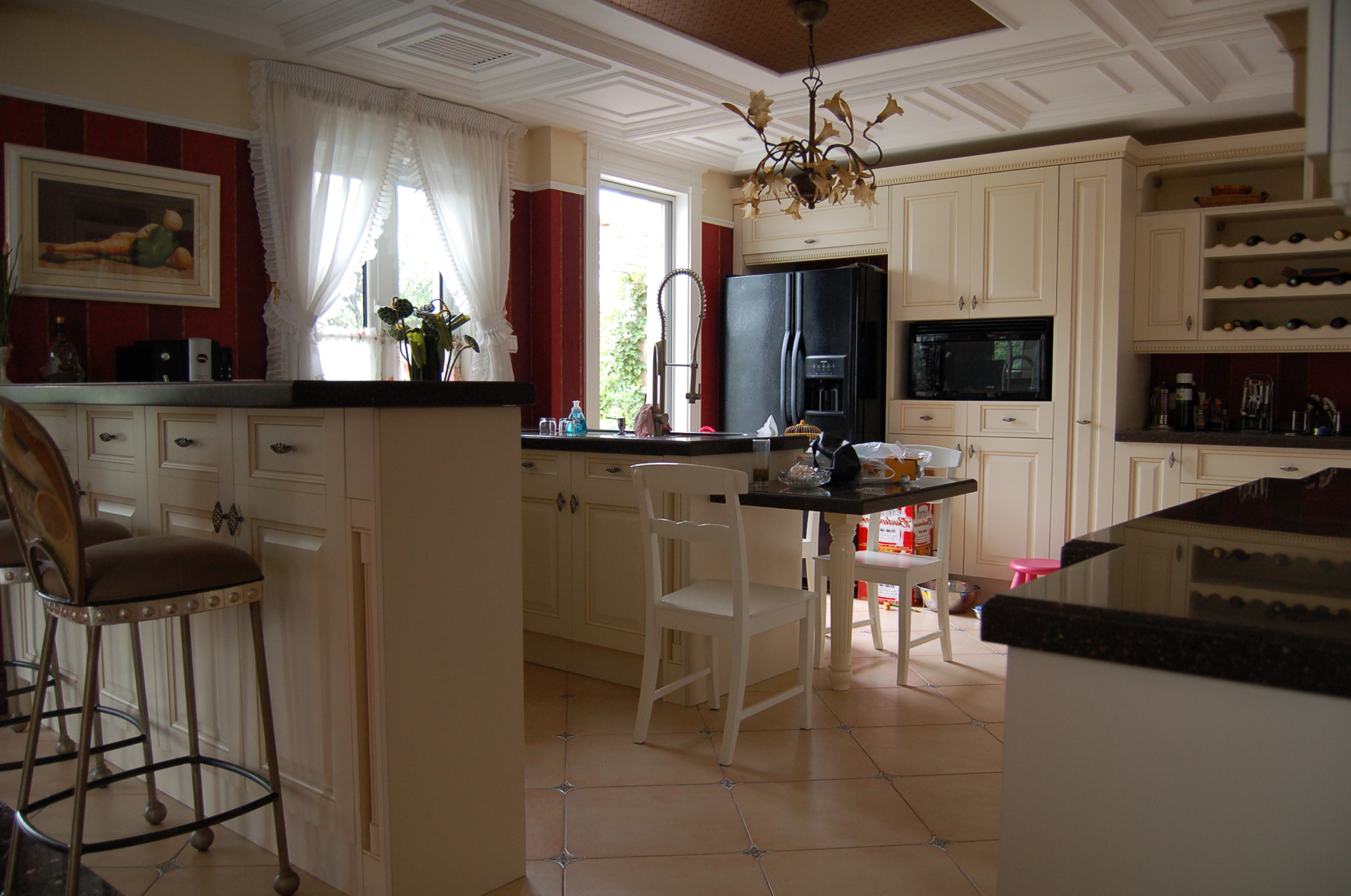 法式田园风情厨房装修效果图大全，打造浪漫烹饪空间