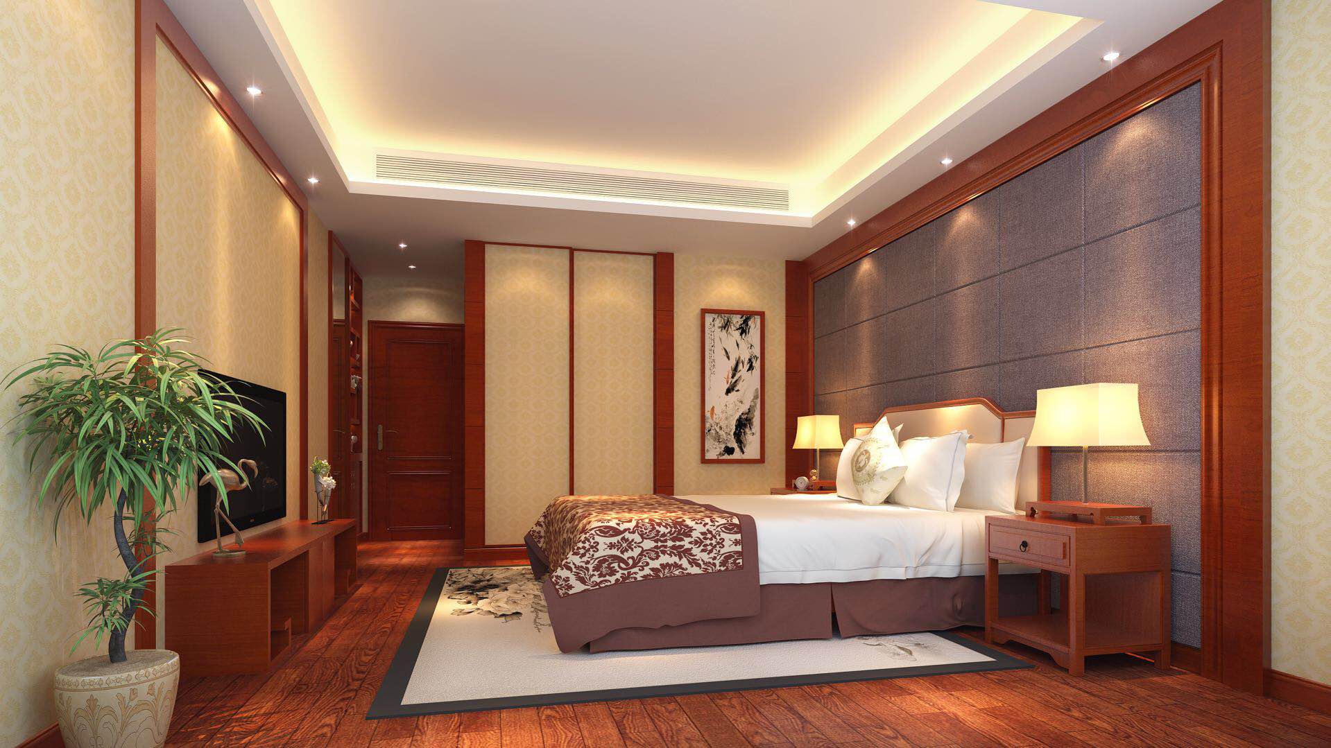 红木墙板装饰效果图欣赏与实用指南