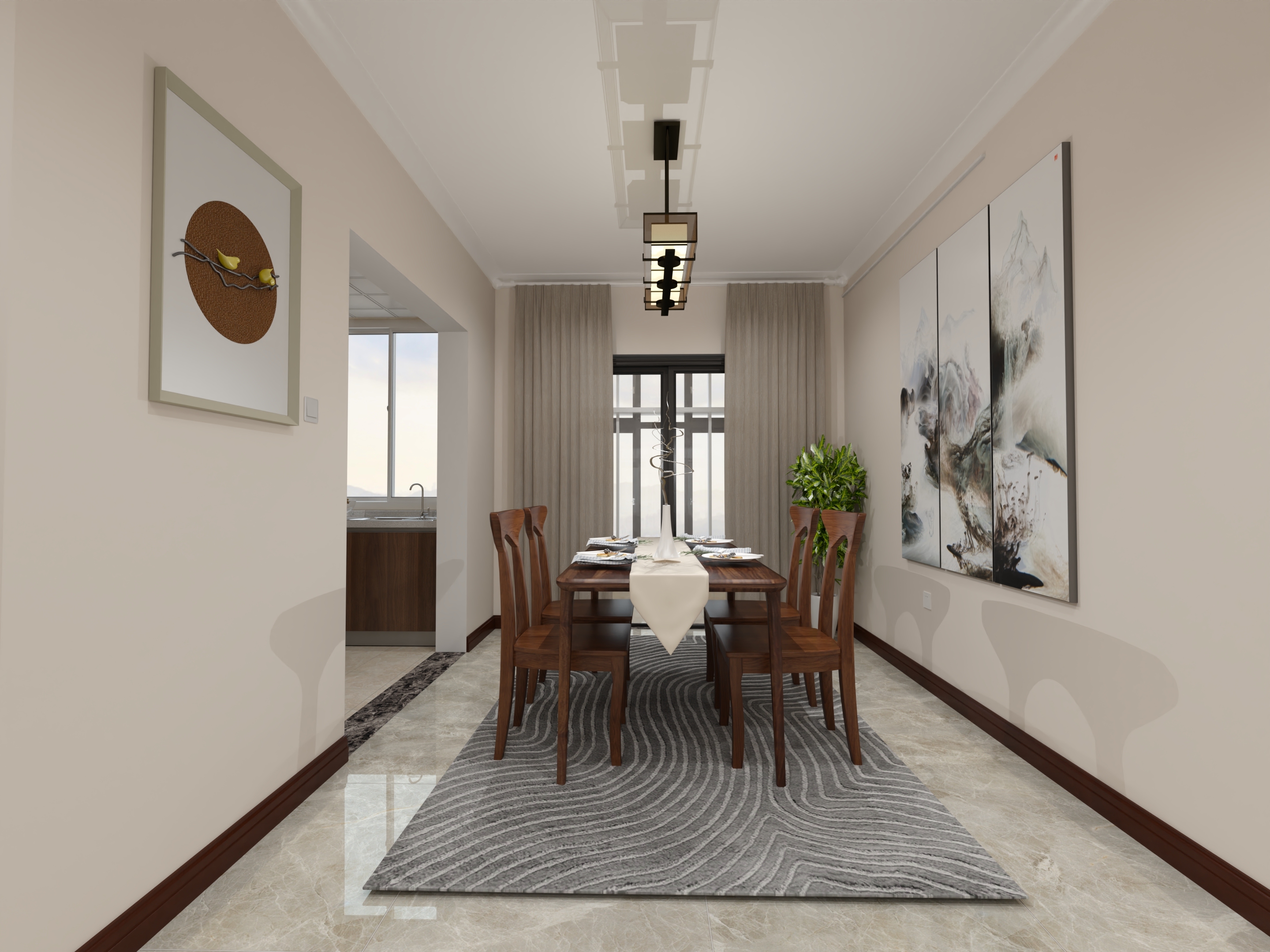 玄关效果图大全：百安居精选实用美观设计案例