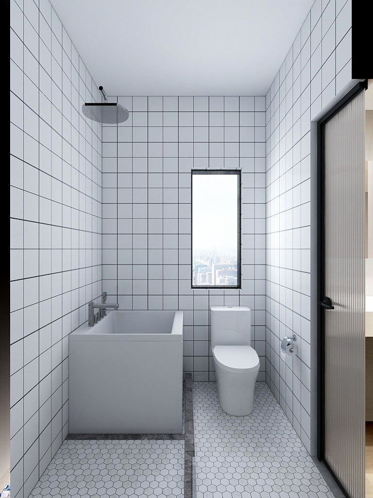 蹲坑厕所设计图：实用与美观兼备的家装方案