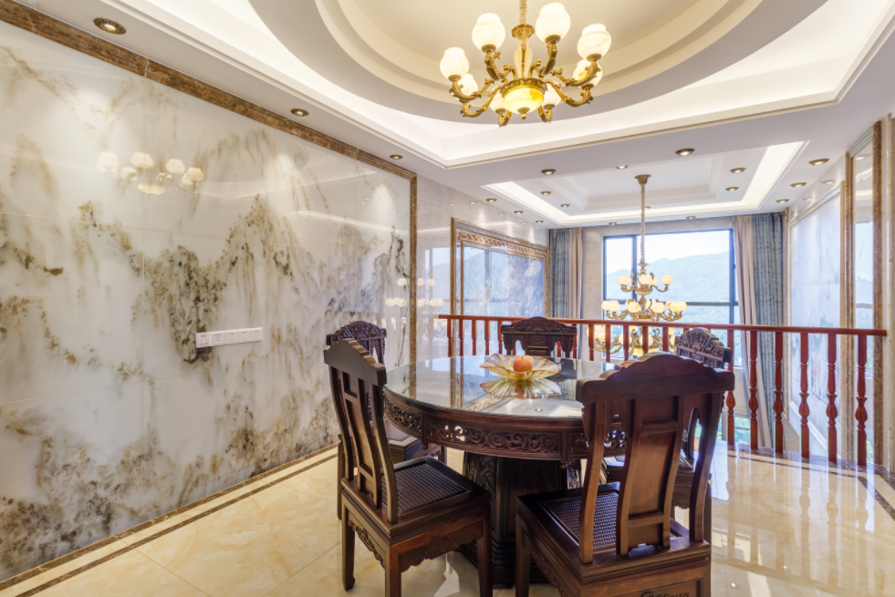 打造高颜值大理石围墙效果图大全集