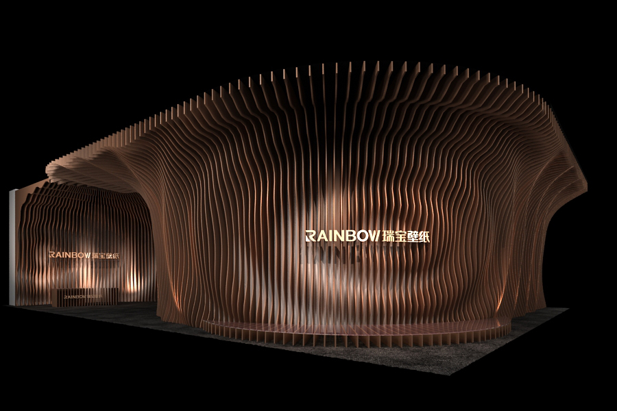 创意户外展造型效果图设计灵感分享