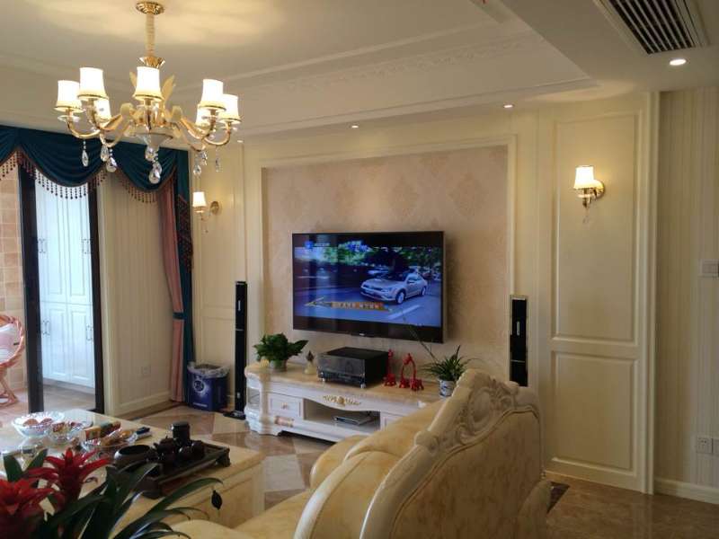 酒柜电视背景墙一体设计灵感与效果图解析