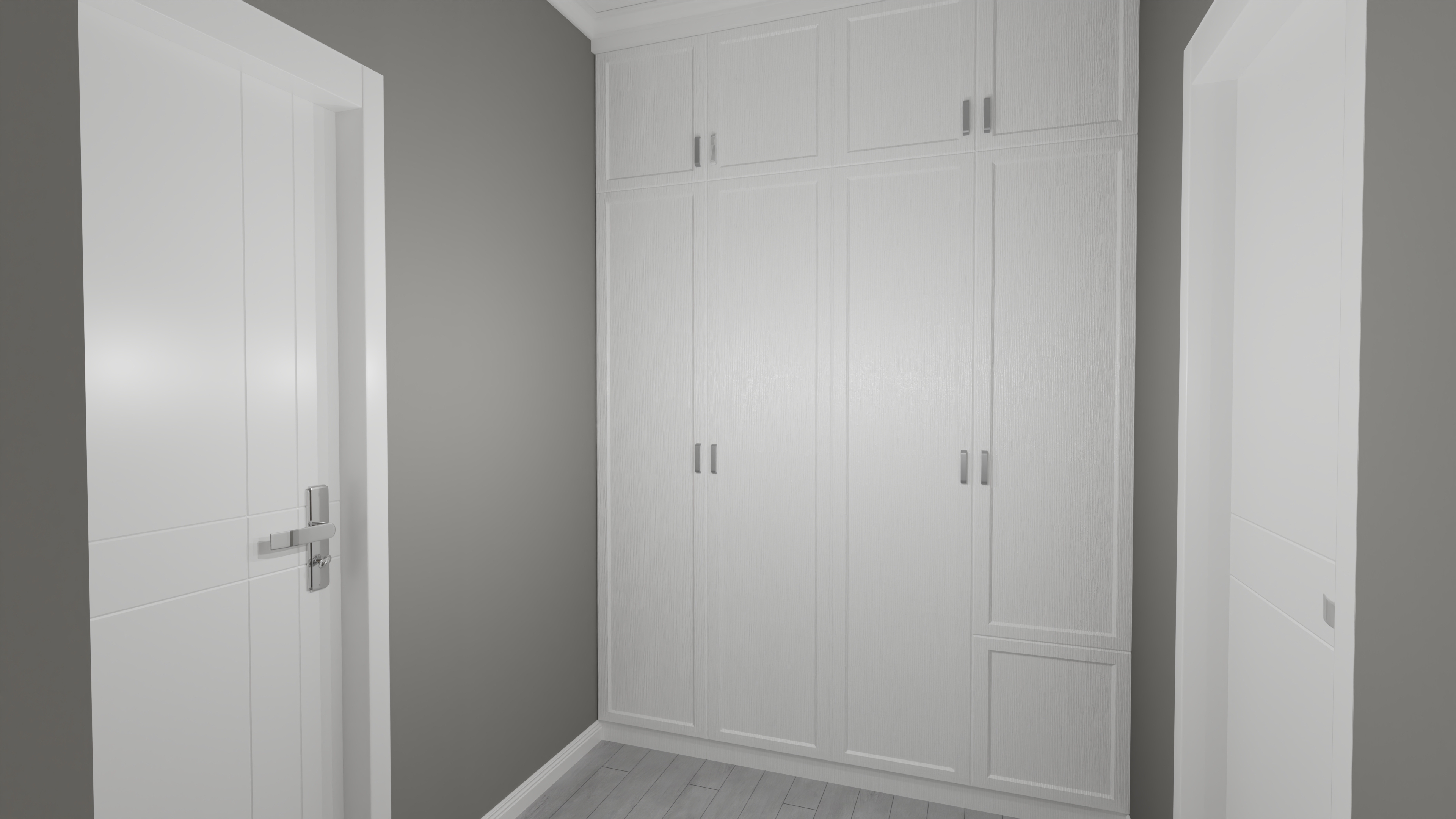 走廊尽头玄关柜效果图设计指南