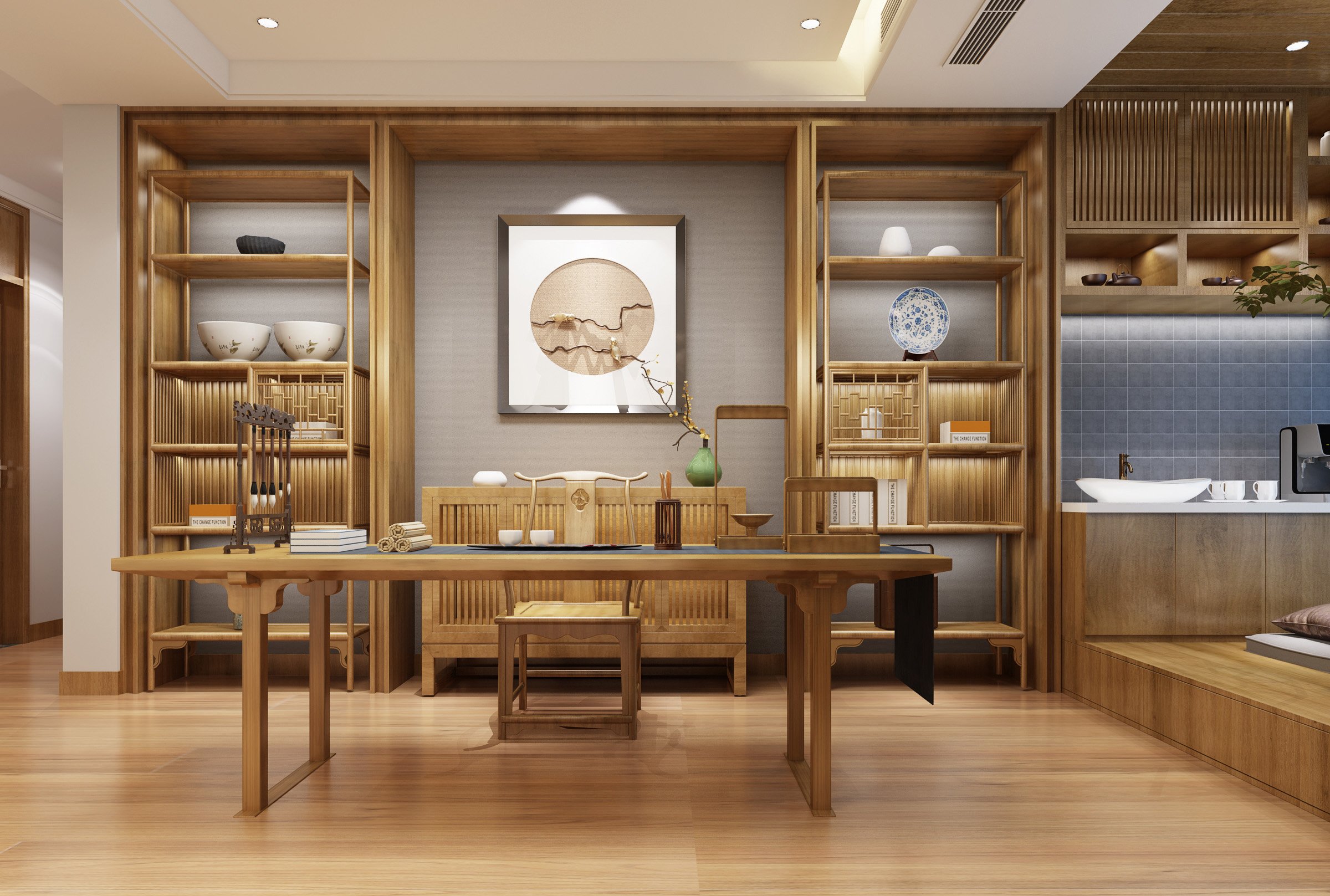 东北人参商店装修效果图赏析与设计指南