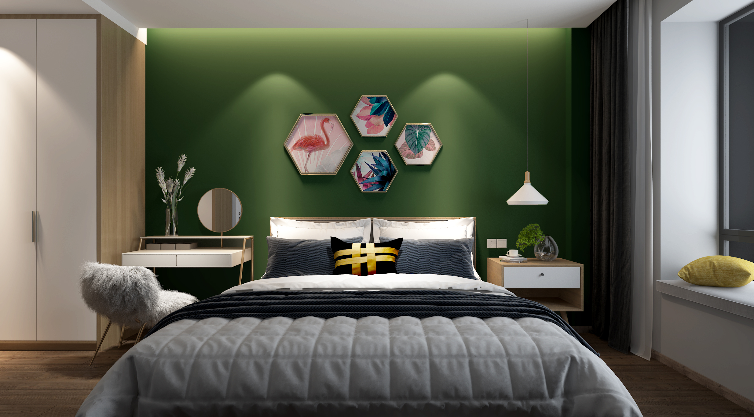 打造个性租车背景墙，让空间更有故事感