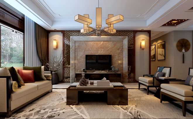 大纹理地砖适合的装修风格及图片欣赏